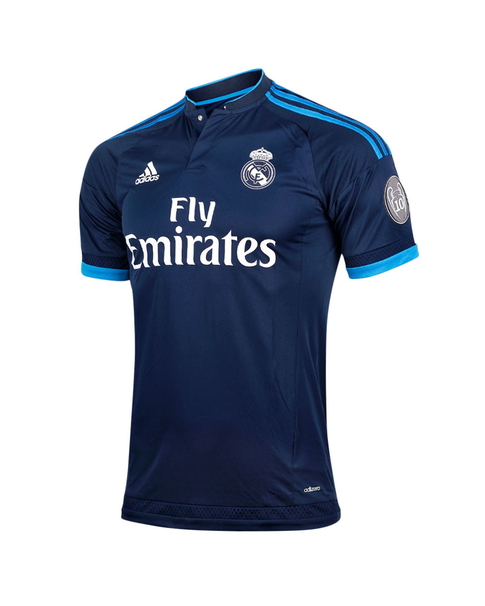 Camiseta 3ª Real Madrid 2015/2016 UCL Adizero Azul  - Fútbol Factory