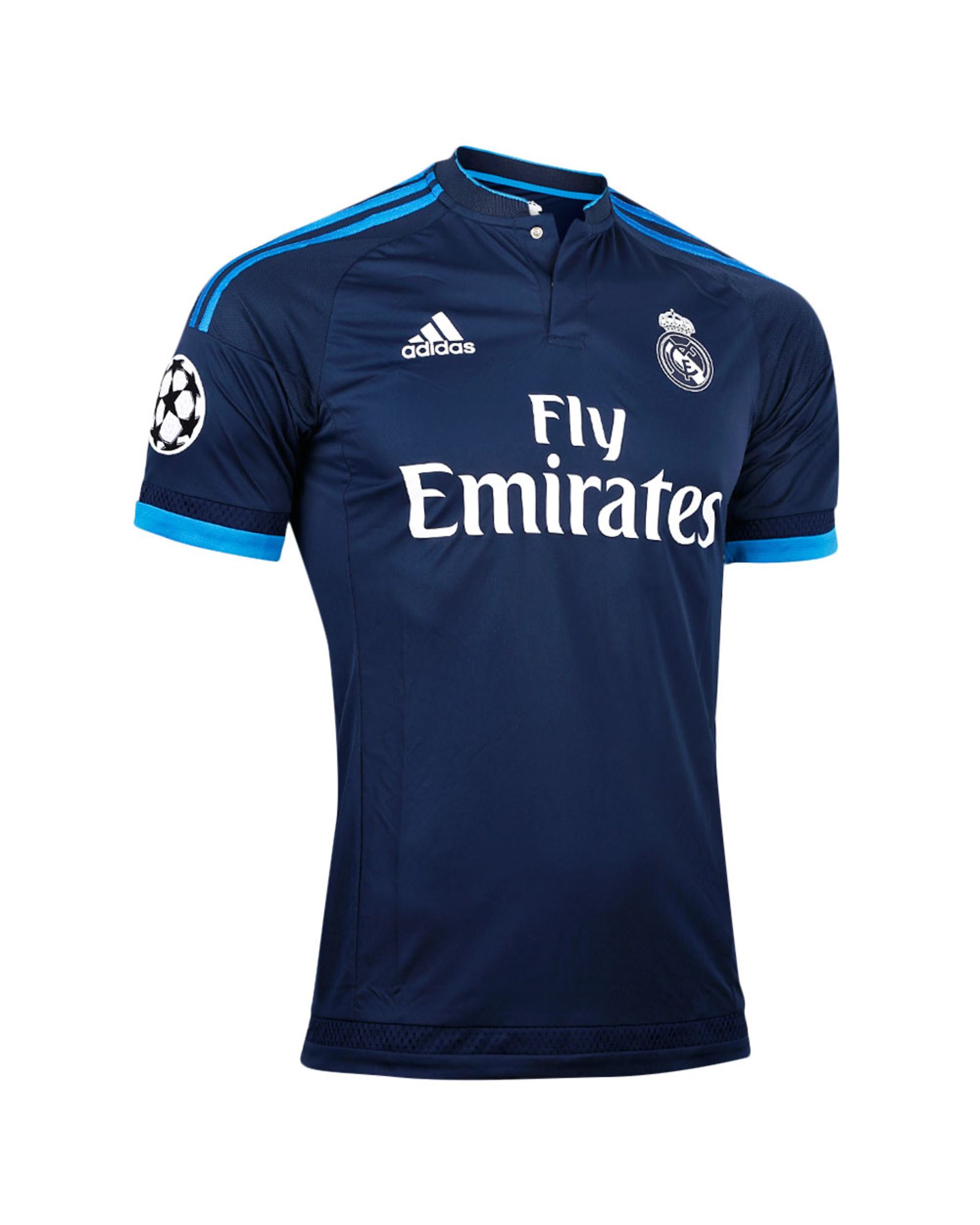 Camiseta 3ª Real Madrid 2015/2016 UCL Adizero Azul  - Fútbol Factory