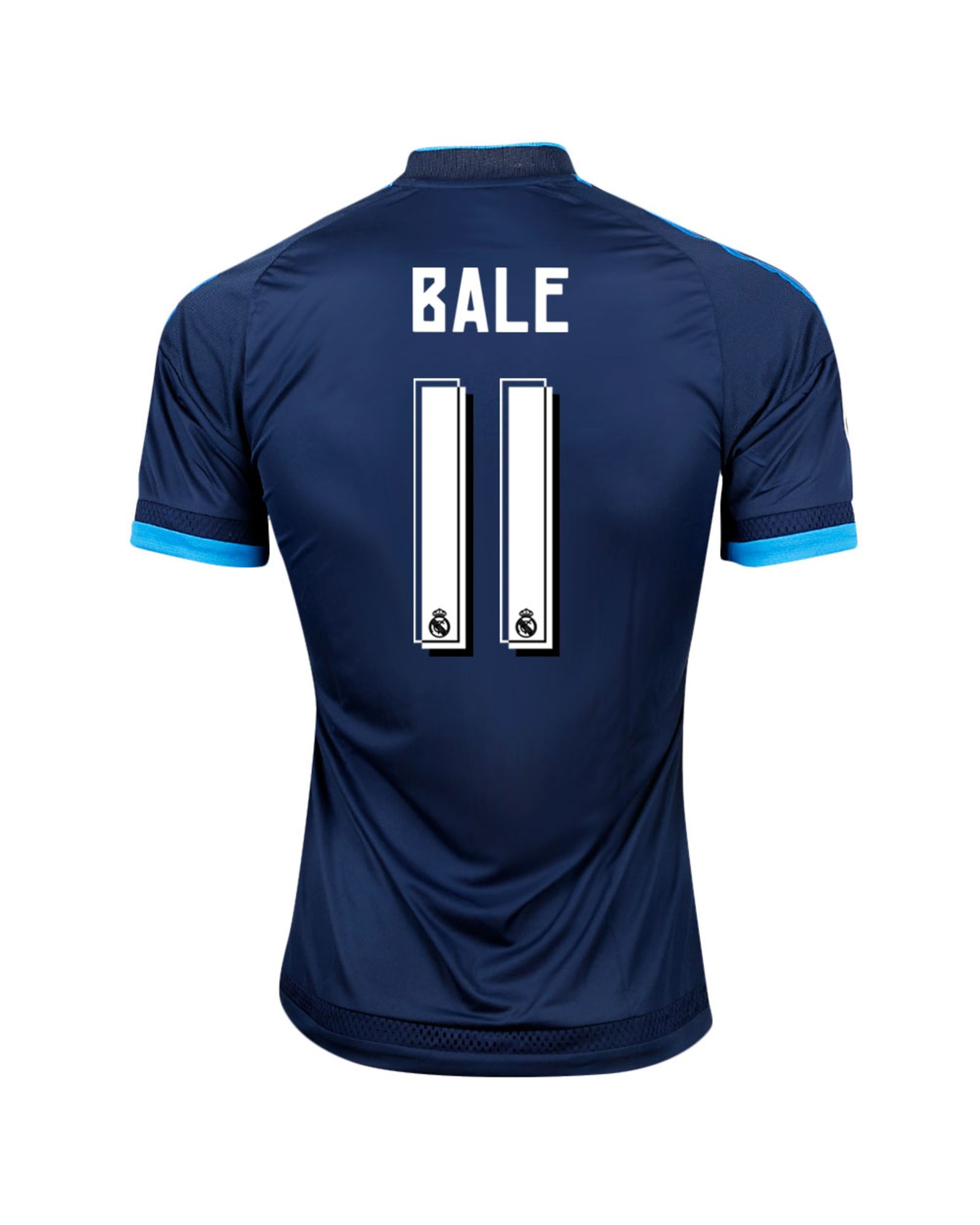 Camiseta 3ª Real Madrid 2015/2016 Bale UCL Adizero Azul - Fútbol Factory