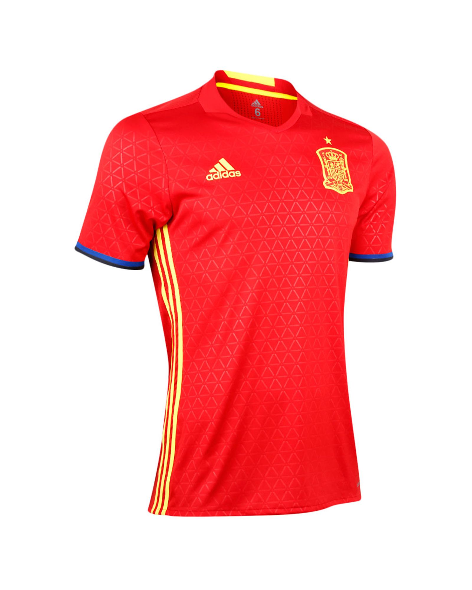 Camiseta 1ª España Eurocopa 2016 Authentique Rojo - Fútbol Factory