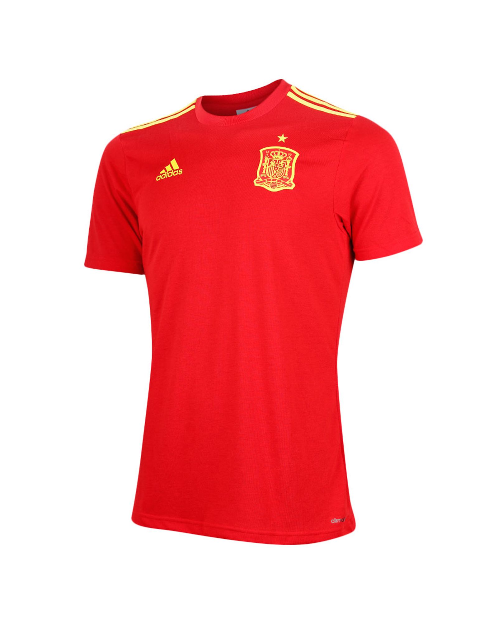 Banco cielo partícipe Camiseta España Eurocopa 2016 Aficionado Rojo