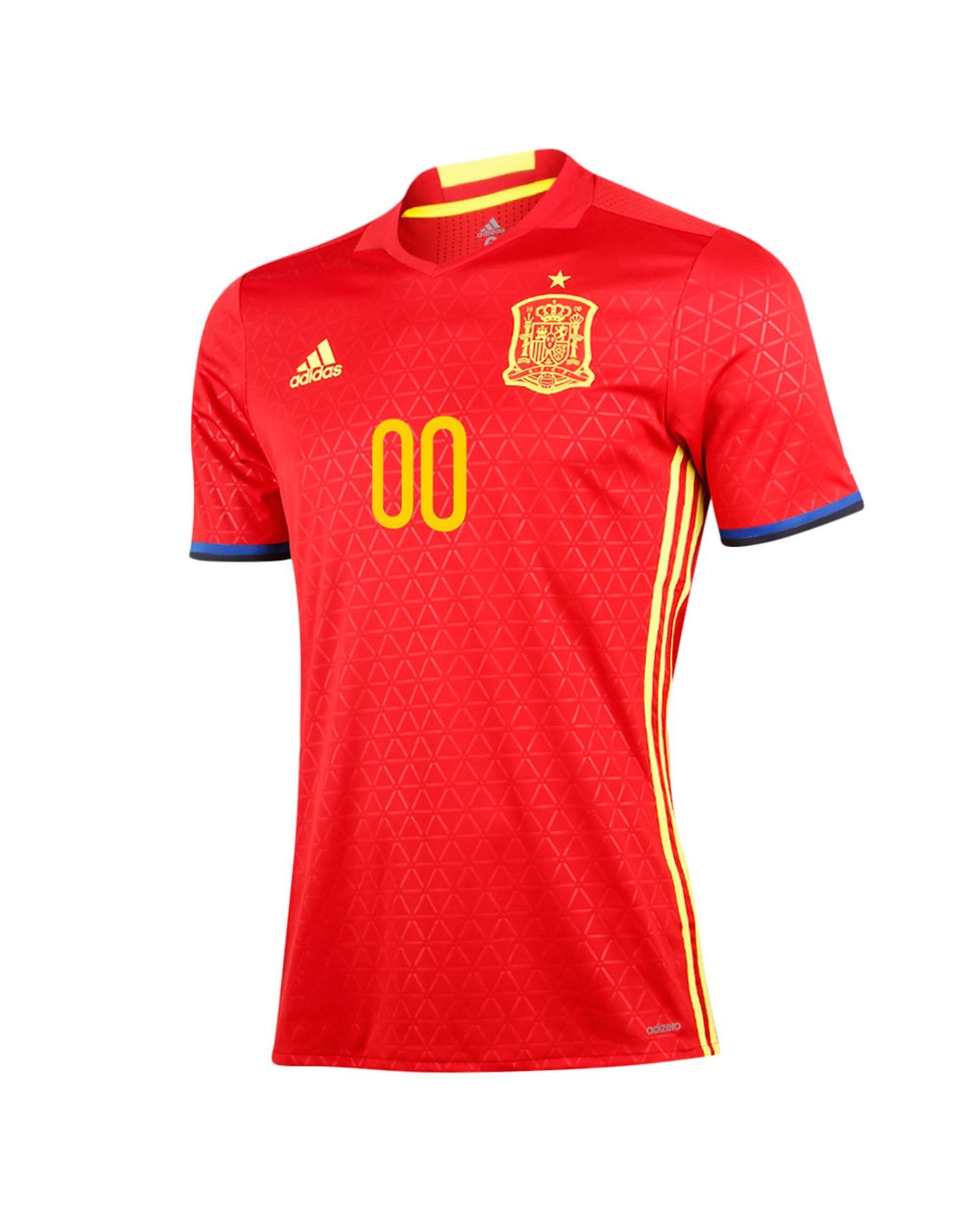 Camiseta 1ª España Eurocopa 2016 Authentique Personalizado Rojo - Fútbol Factory