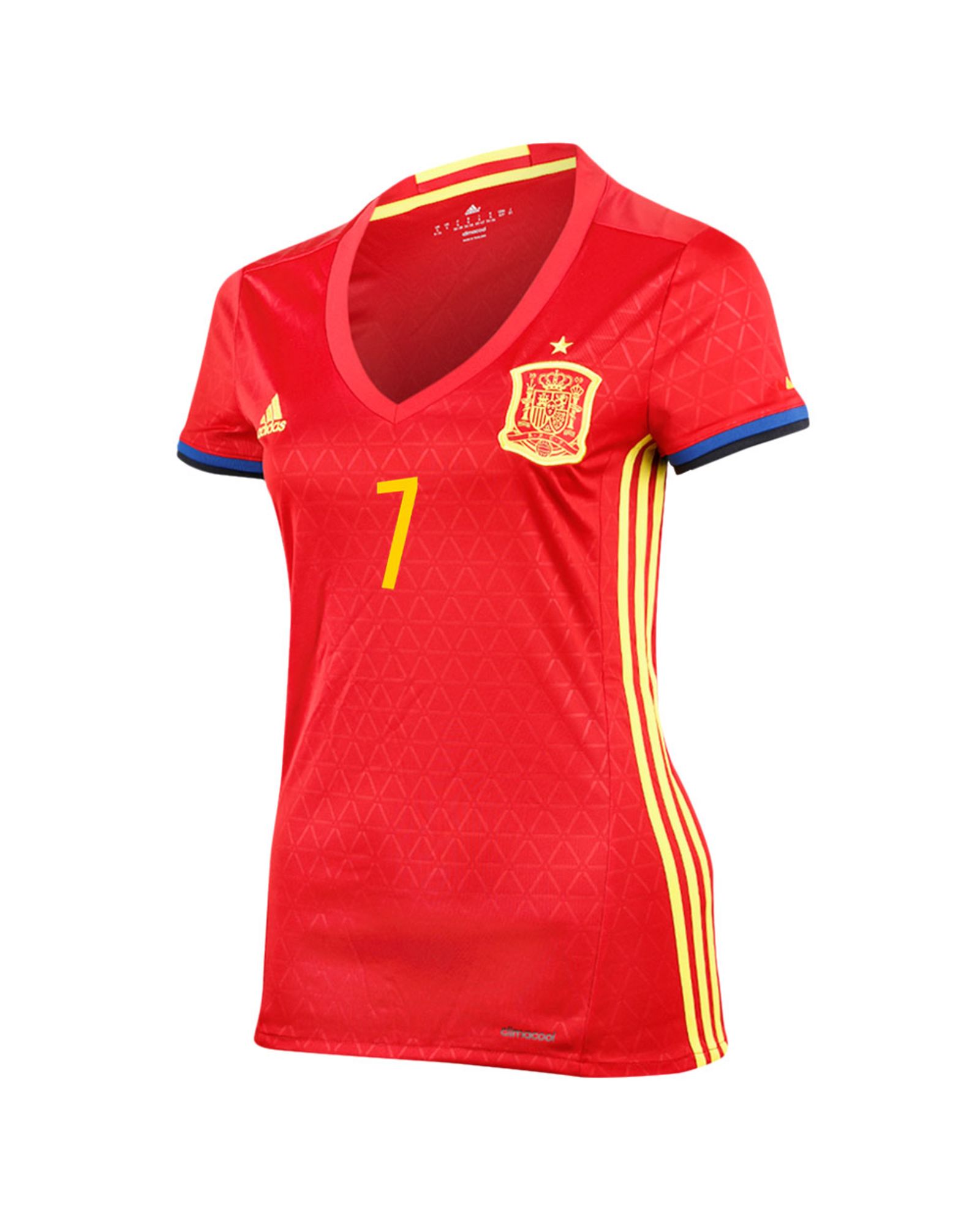 Camiseta 1ª España Eurocopa 2016 Morata Mujer Rojo - Fútbol Factory