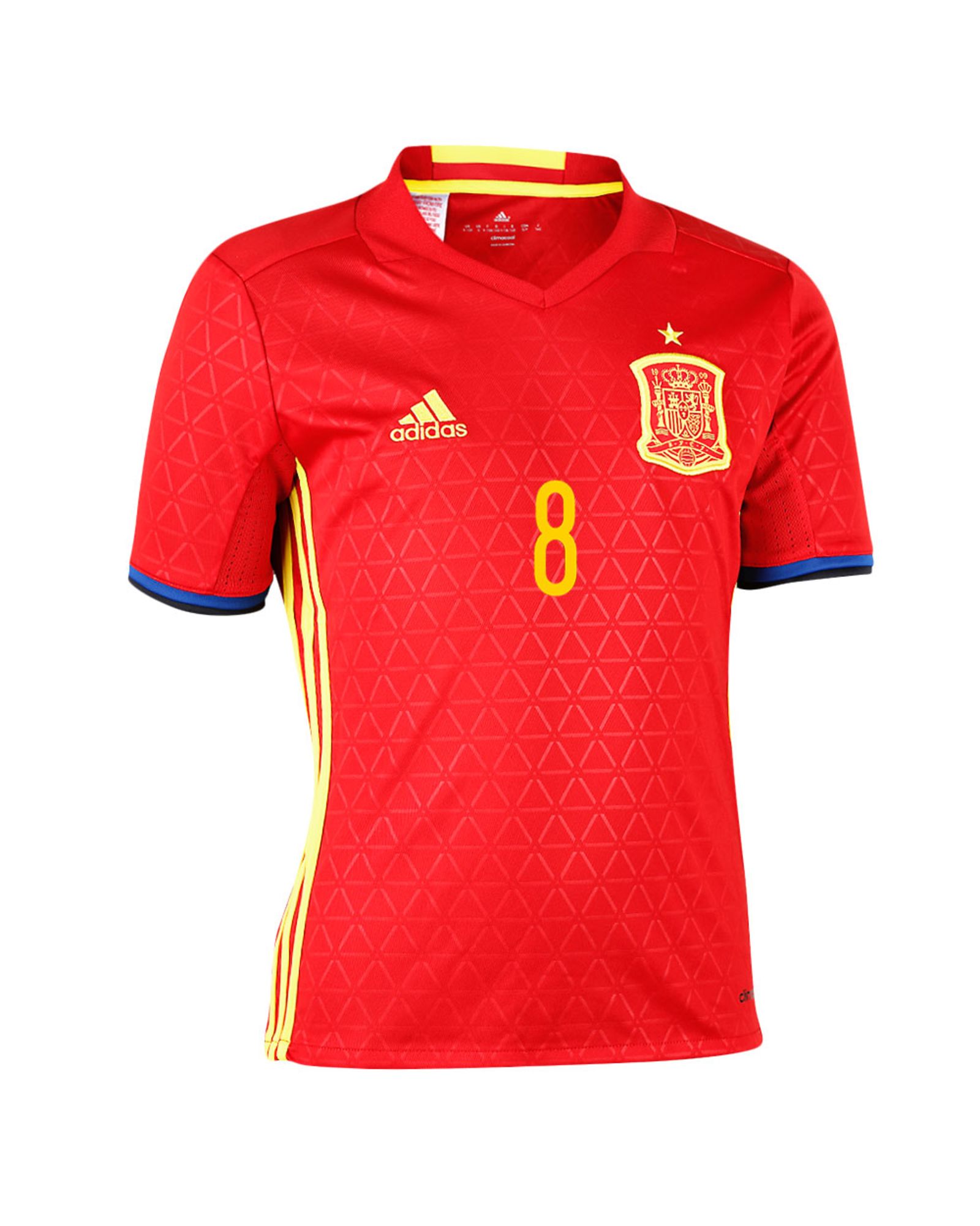 Conjunto 1ª España Eurocopa 2016 Koke Junior Rojo - Fútbol Factory