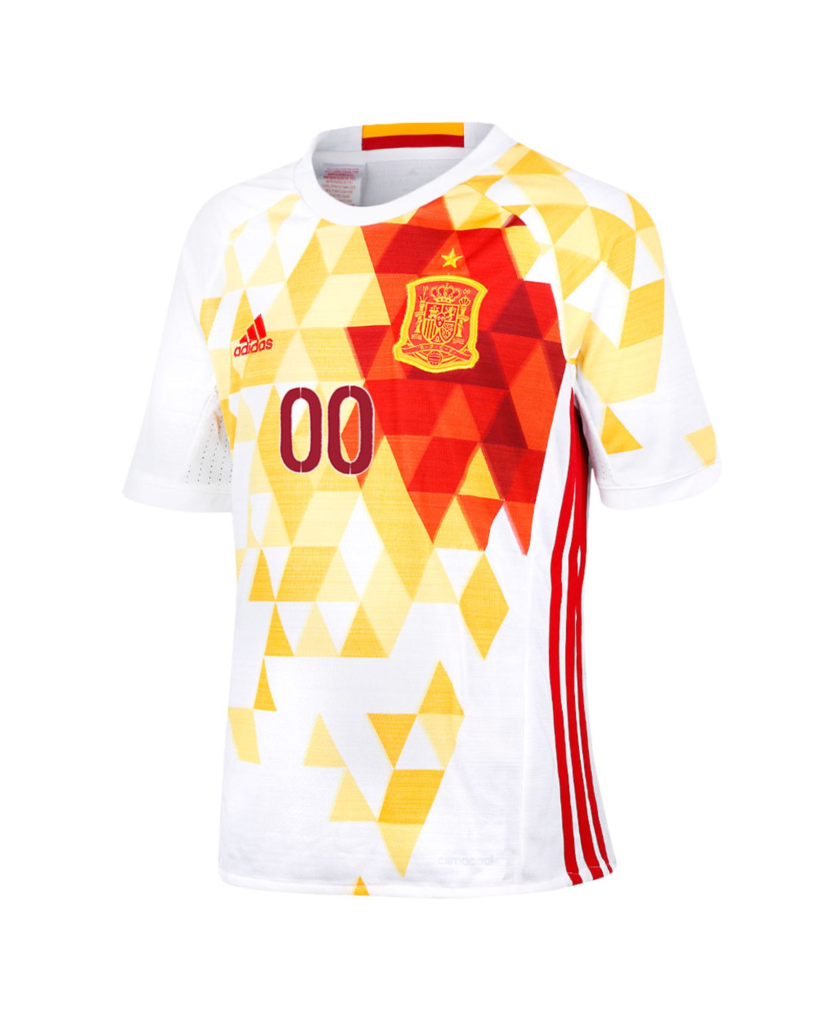 Camiseta 2ª España Eurocopa 2016 Personalizado Junior Blanco - Fútbol Factory