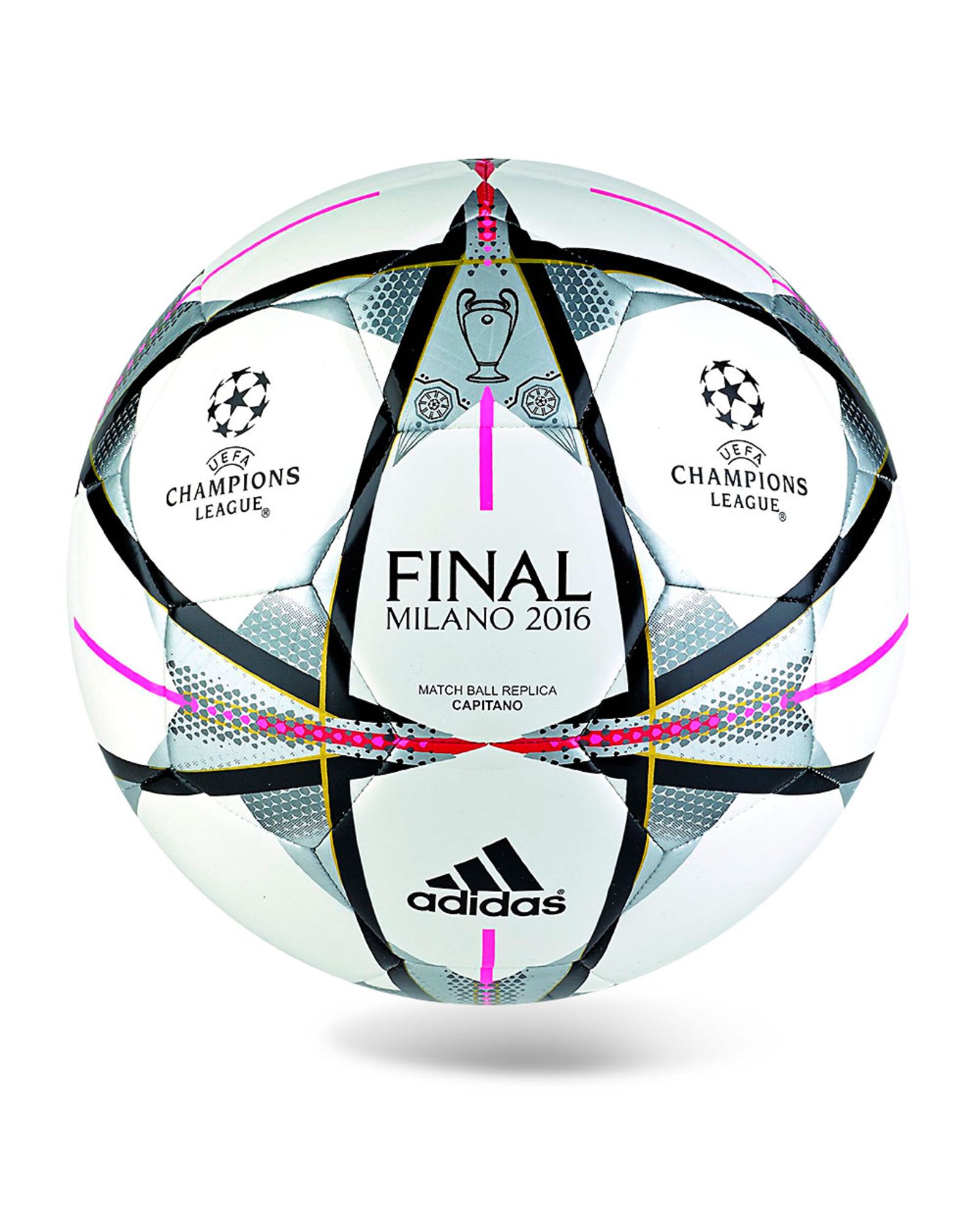 Balón de fútbol 11 Champions UCL Final Milano 2015/2016 Blanco  - Fútbol Factory