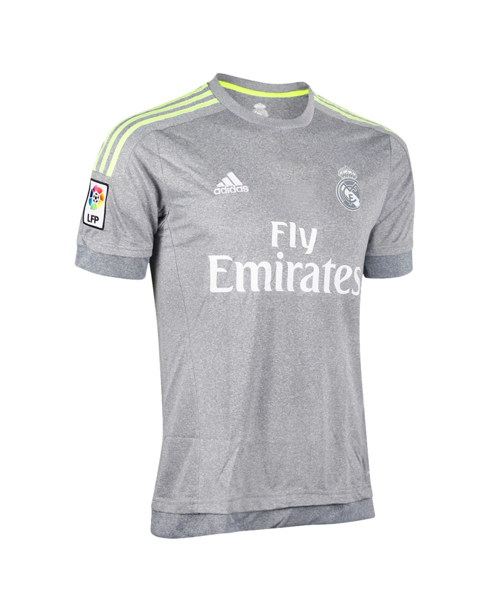 Camiseta 2ª Real Madrid 2015/2016 Gris - Fútbol Factory