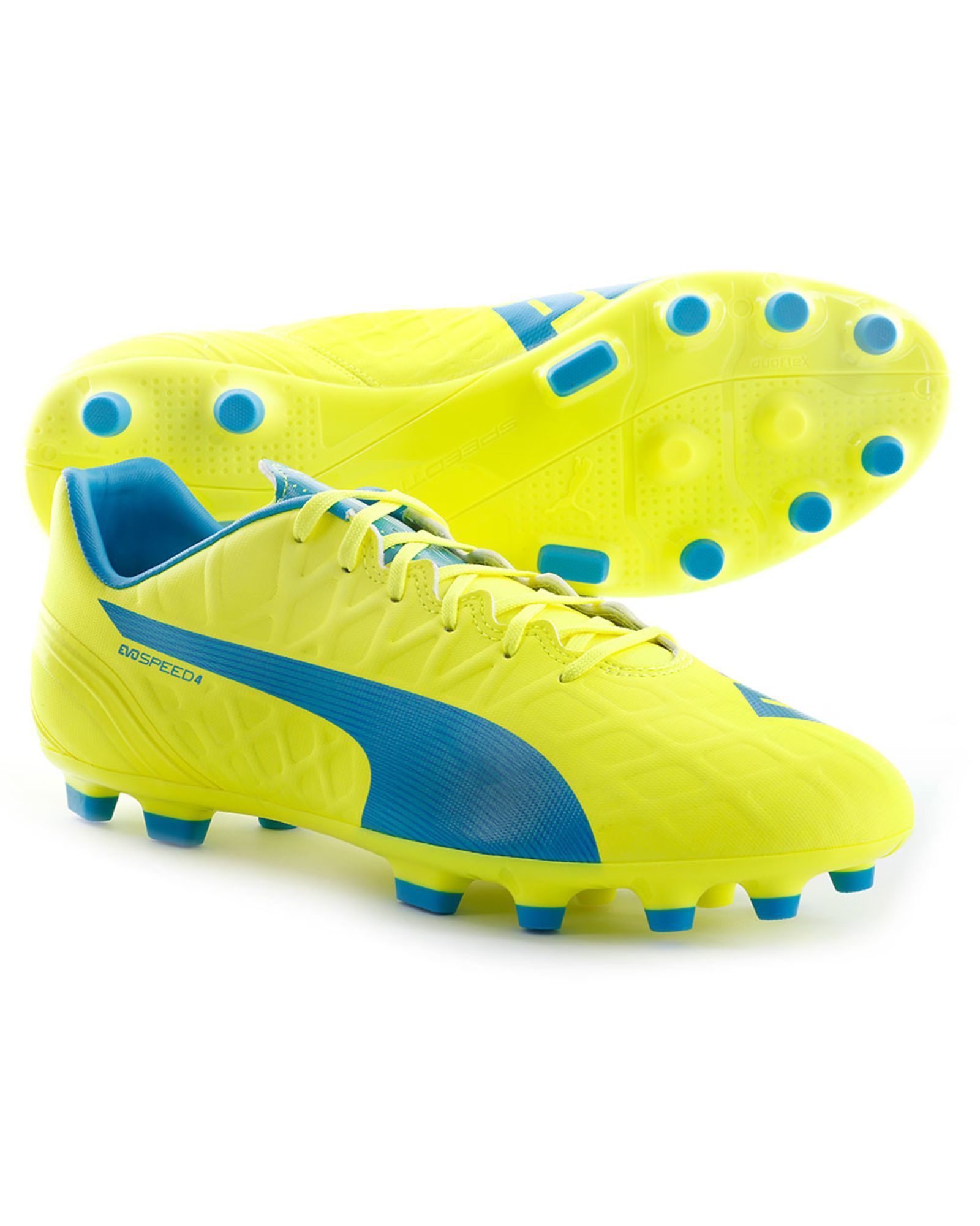 Botas de fútbol EvoSPEED 4.4 AG Amarillo - Fútbol Factory