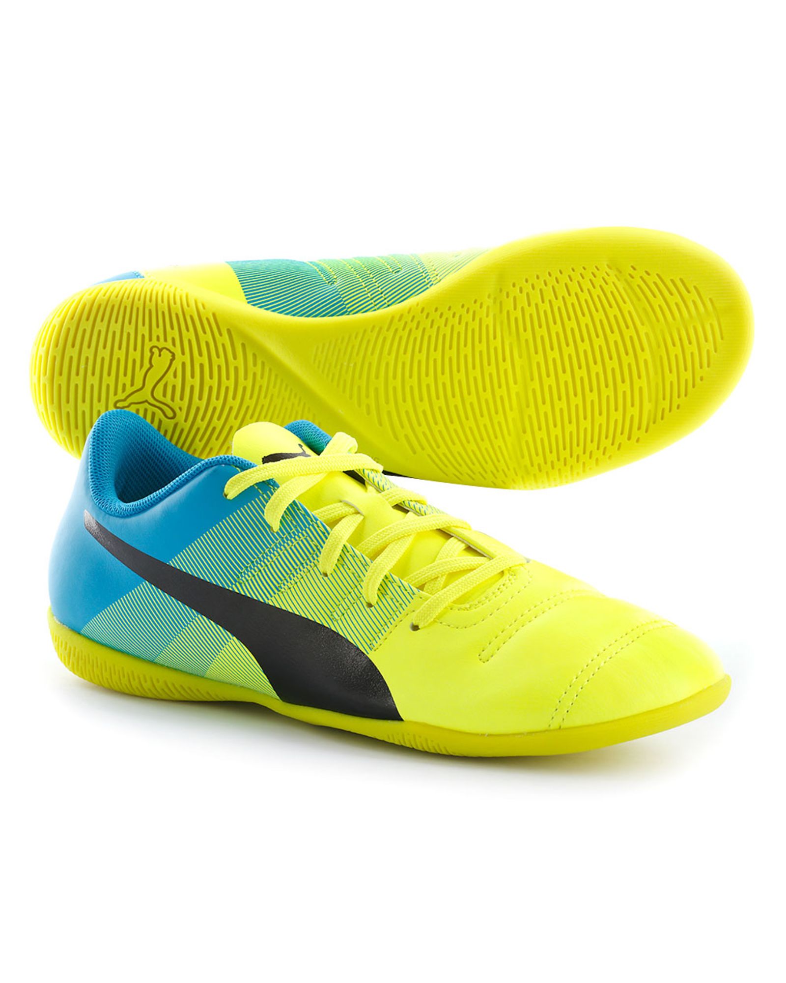 Zapatillas de Fútbol Sala evoPOWER 4.3 IT Junior Amarillo - Fútbol Factory