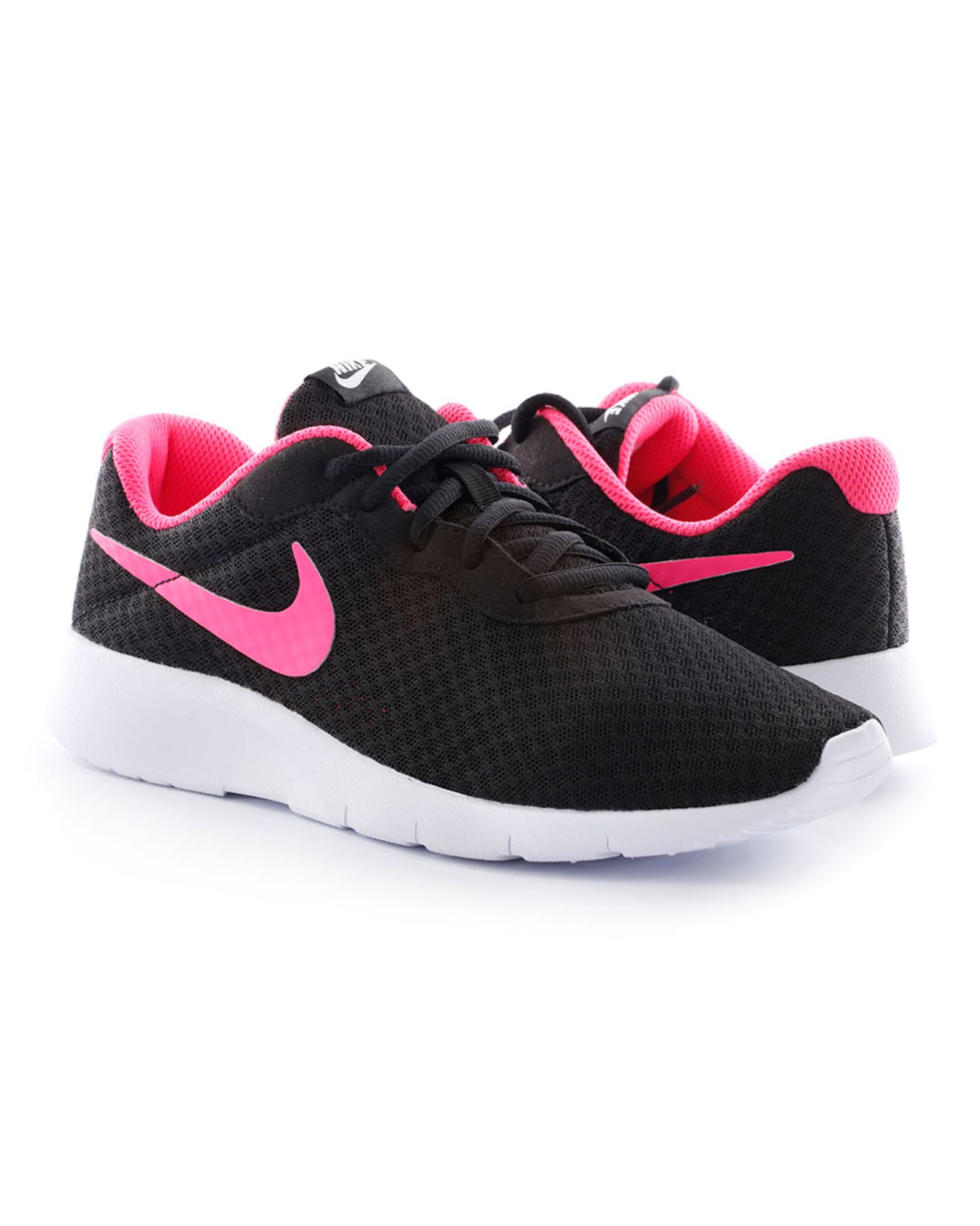 Zapatillas de Paseo Tanjun Junior Negro Rosa - Fútbol Factory