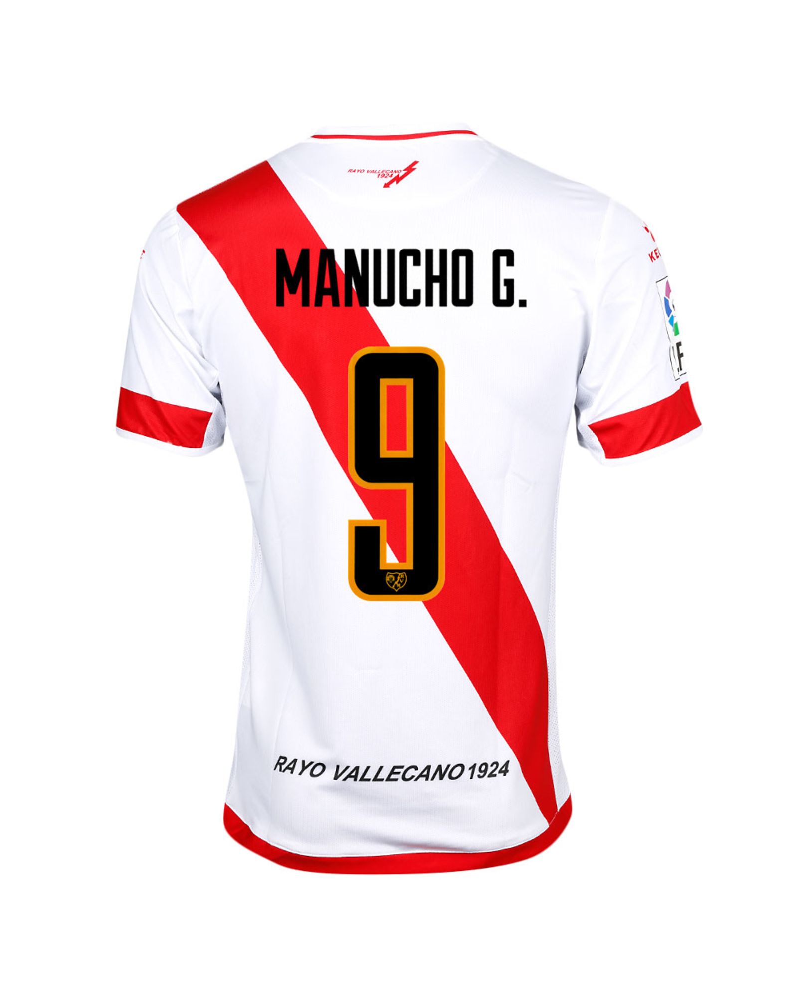 Camiseta 1ª Rayo Vallecano 2015/2016 Manucho Blanco - Fútbol Factory