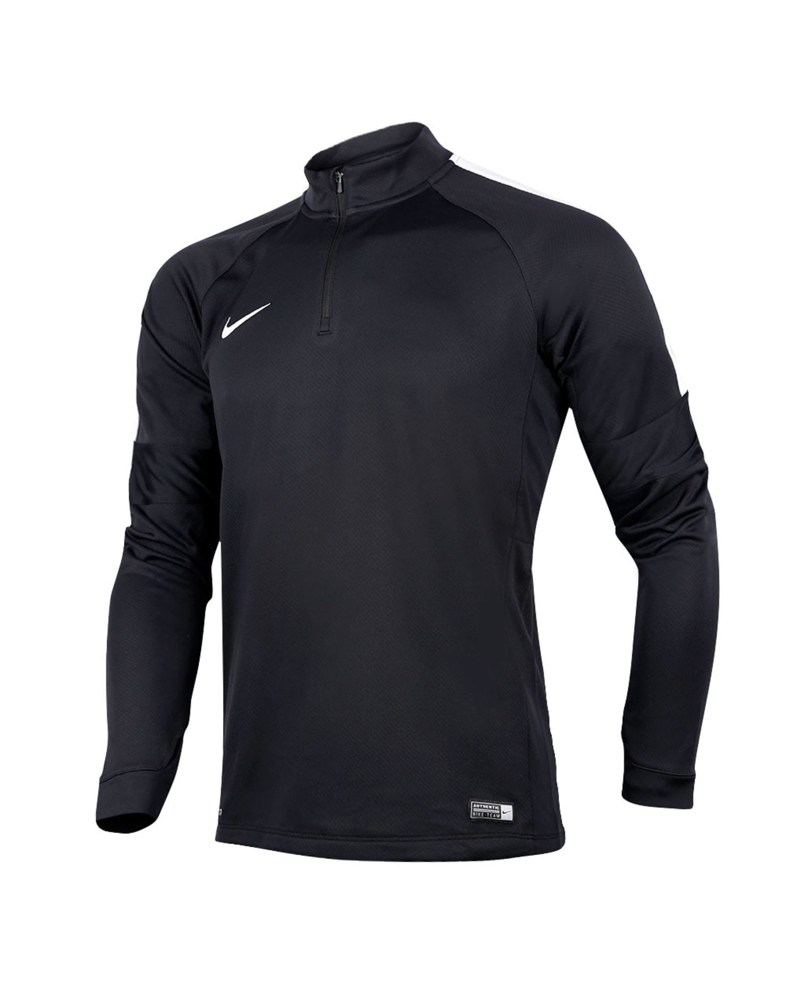 Sudadera de Training Squad 15 Ignite 1/4 Negro - Fútbol Factory