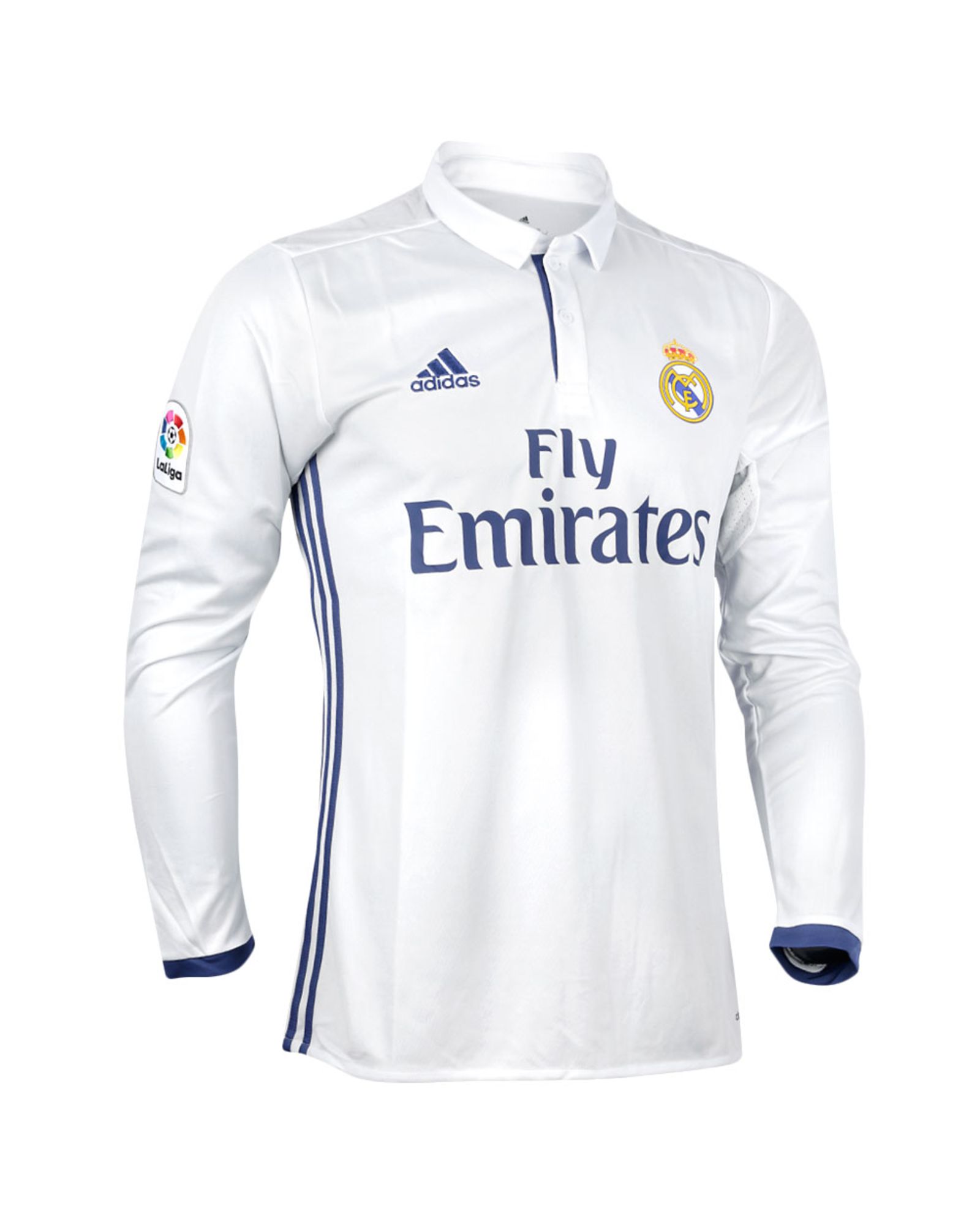 Camiseta 1ª Real Madrid 2016/2017 Manga Larga - Fútbol Factory