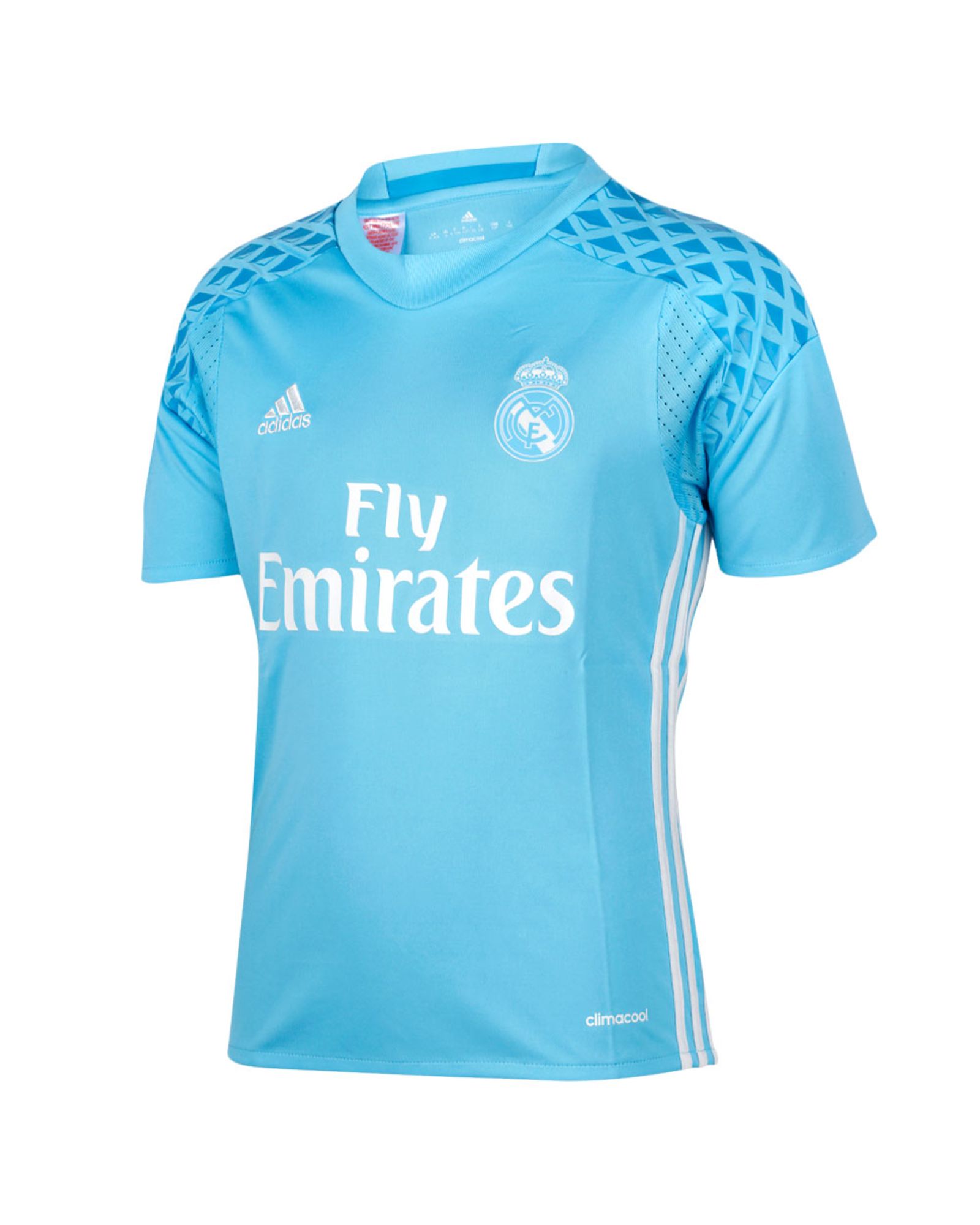 Camiseta 1ª Real Madrid 2016/2017 Portero Junior Azul - Fútbol Factory