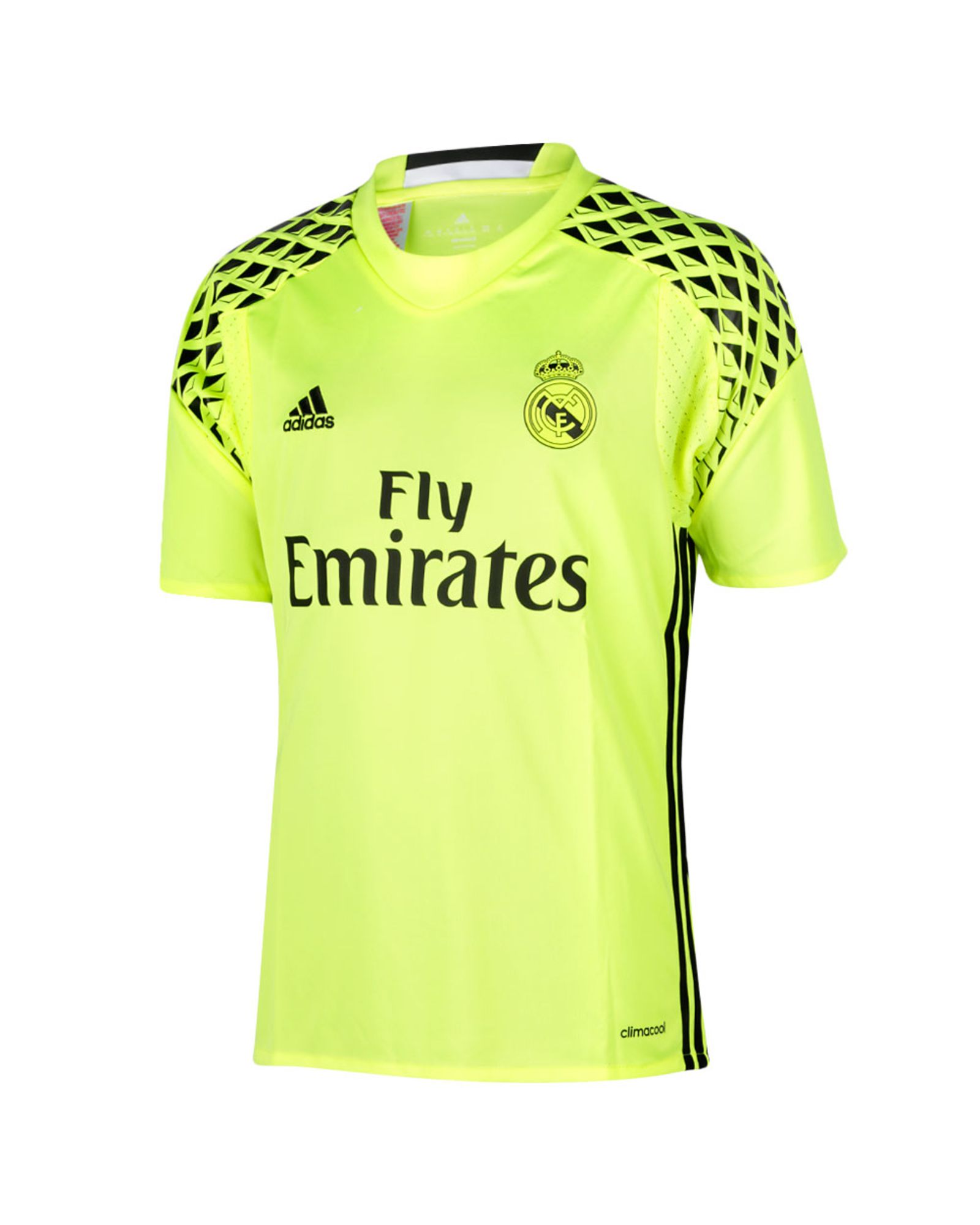 Camiseta 2ª Real Madrid 2016/2017 Portero Junior Amarillo - Fútbol Factory