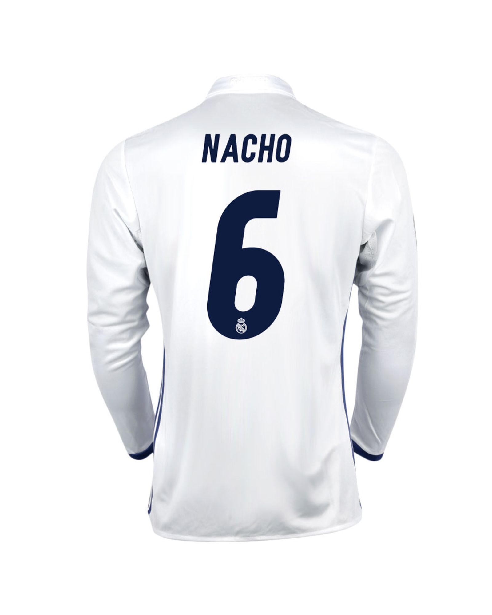 Camiseta 1ª Real Madrid 2016/2017 Nacho Manga Larga - Fútbol Factory