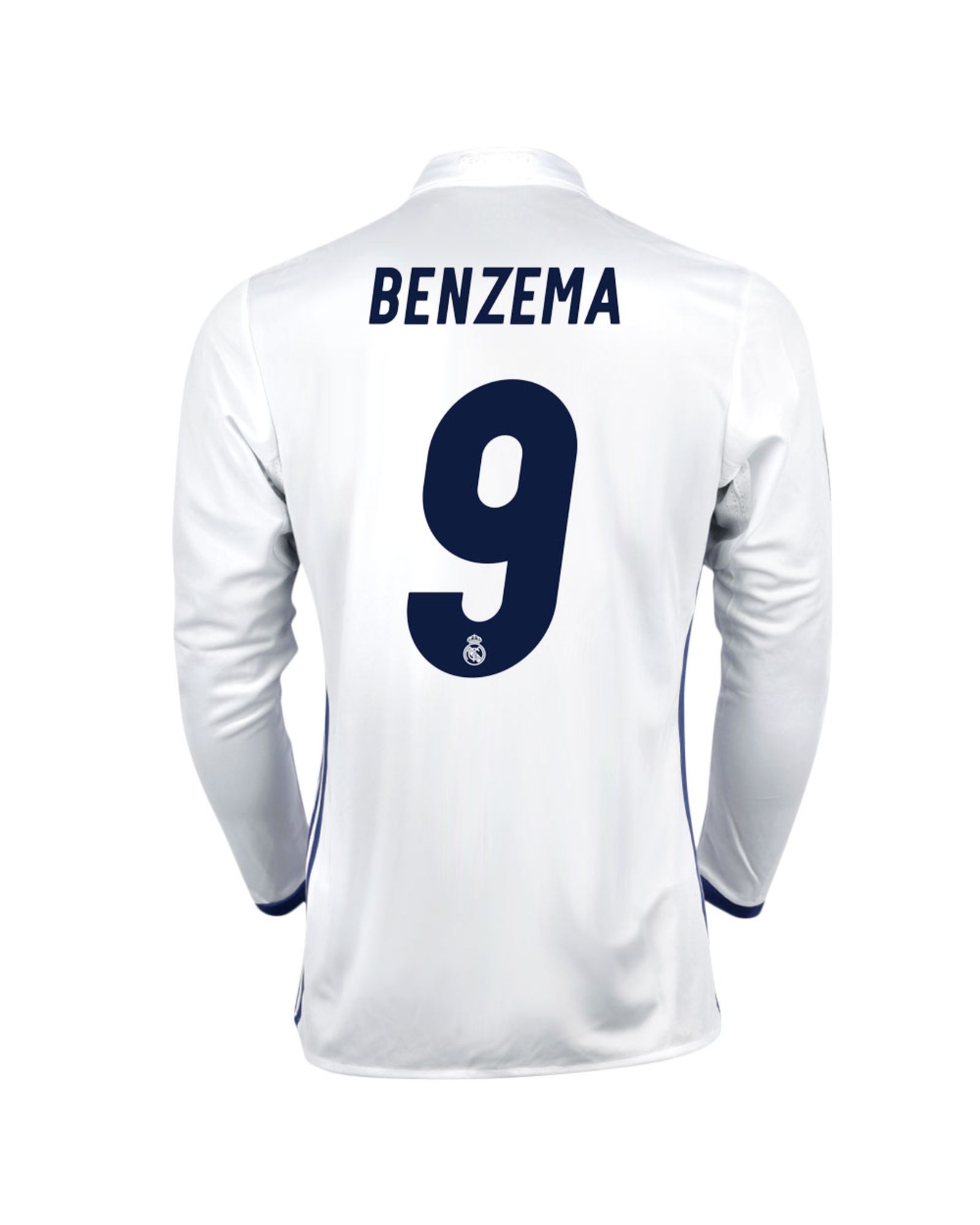 Camiseta 1ª Real Madrid 2016/2017 Benzema Manga Larga - Fútbol Factory