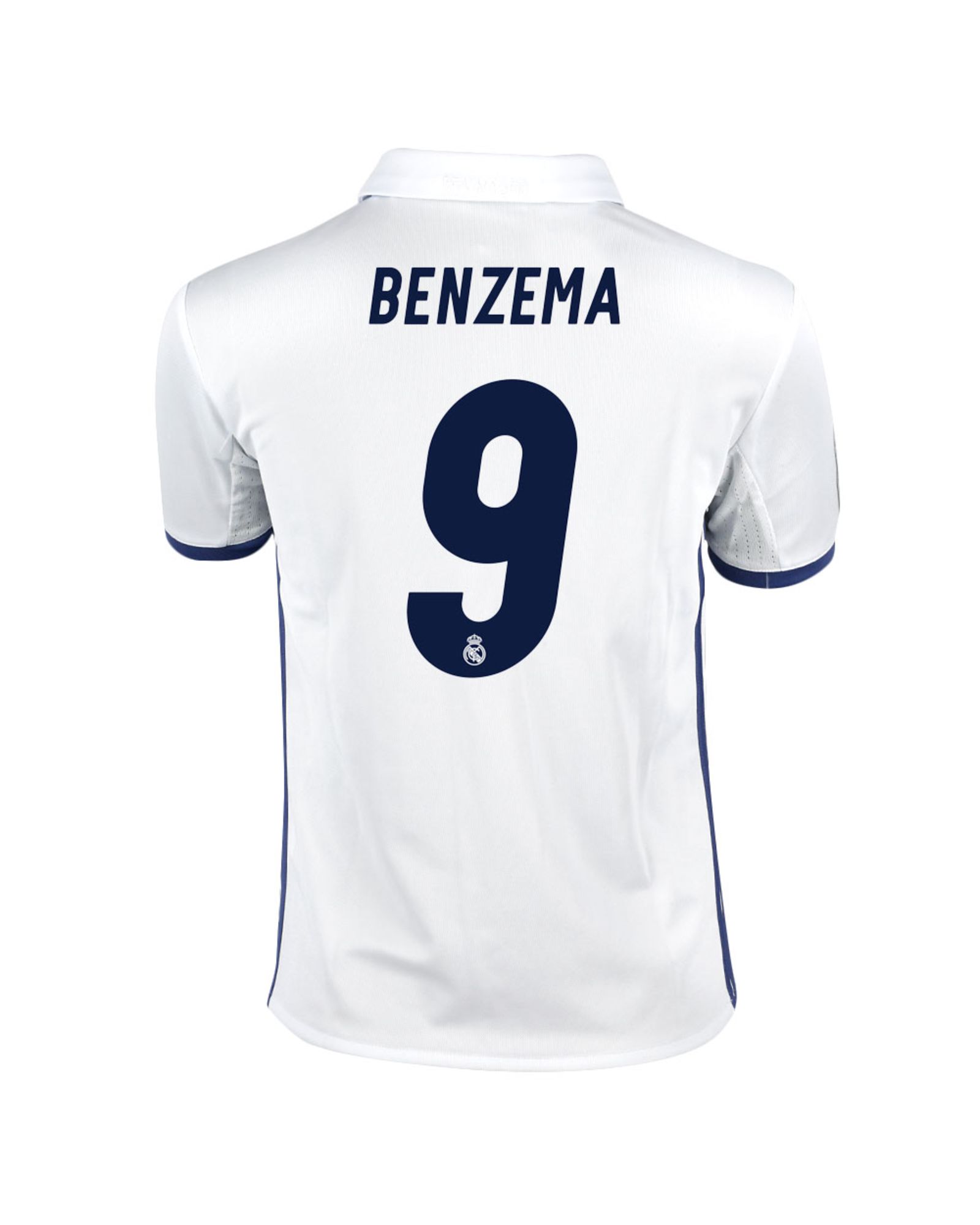 Camiseta 1ª Real Madrid 2016/2017 Benzema Junior - Fútbol Factory