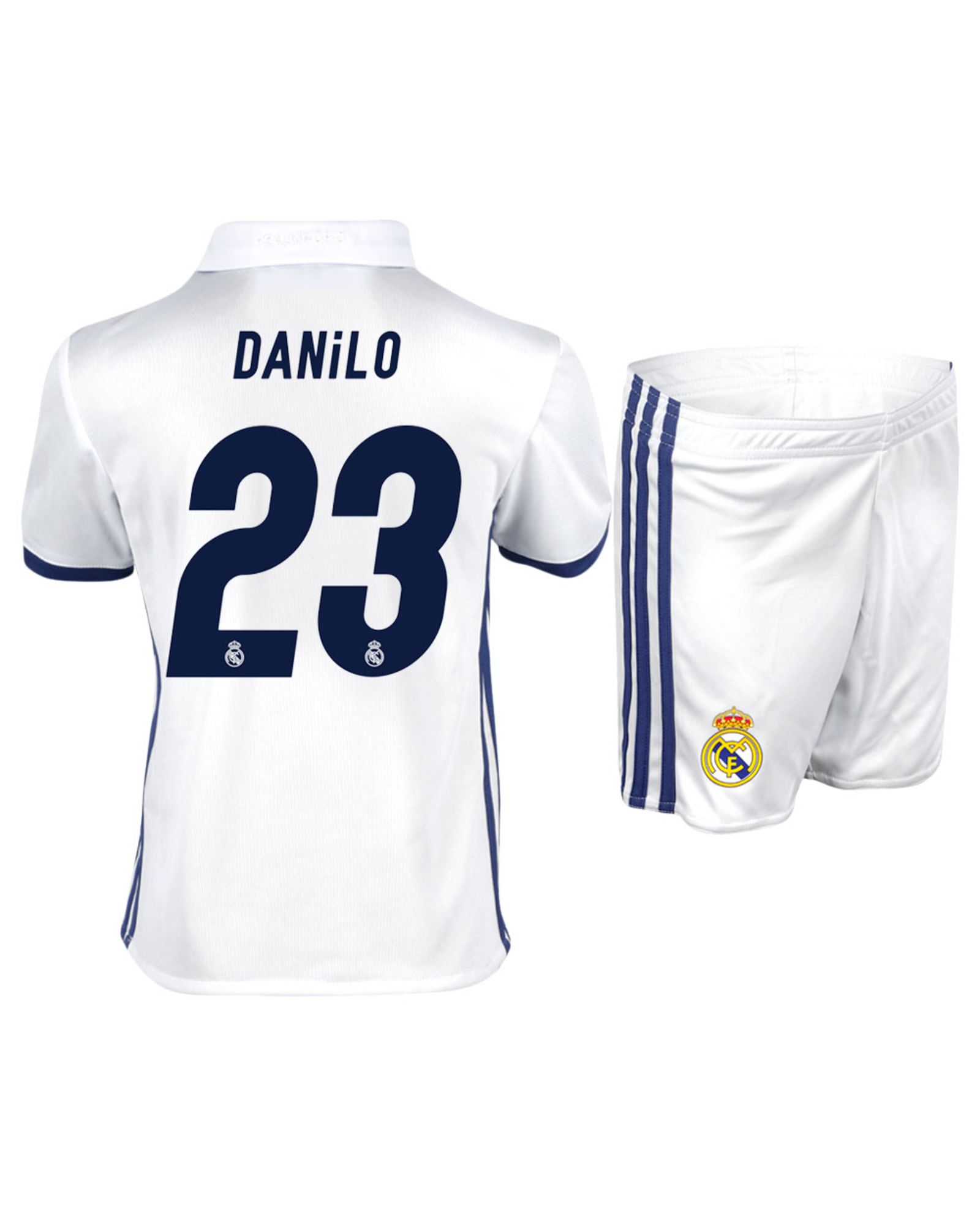 Conjunto 1ª Real Madrid 2016/2017 Danilo Junior - Fútbol Factory