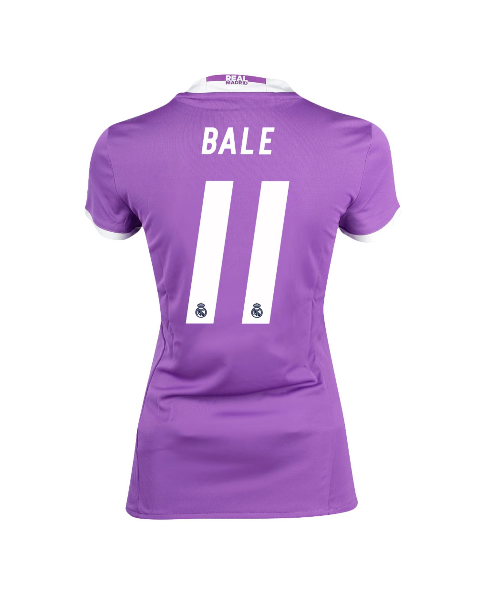 Camiseta 2ª Real Madrid 2016/2017 Bale Mujer Morado - Fútbol Factory