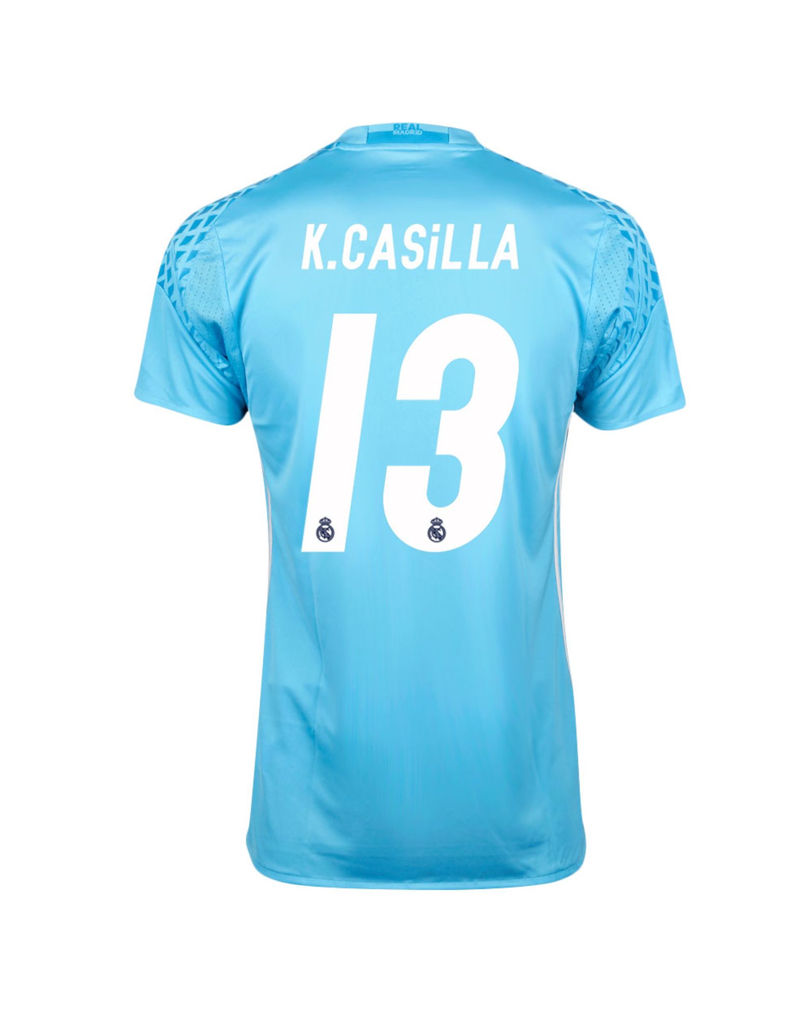 Camiseta 1ª Real Madrid 2016/2017 Kiko Casilla Portero Azul - Fútbol Factory