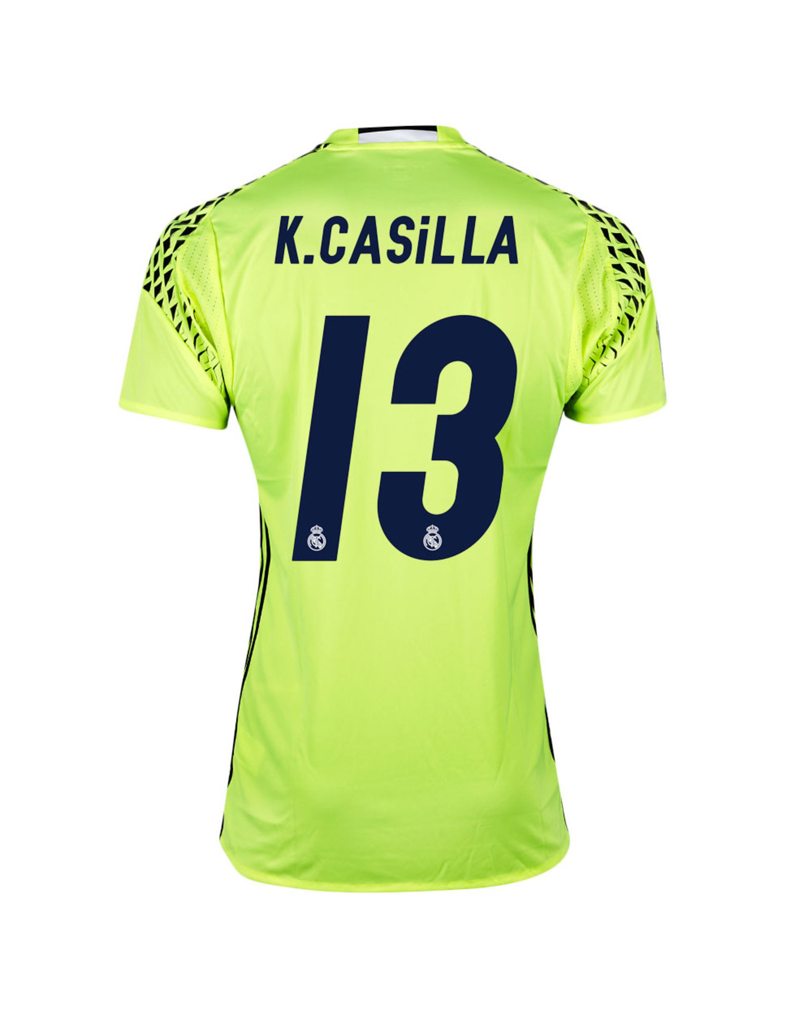 Camiseta 2ª Real Madrid 2016/2017 Kiko Casilla Portero Amarillo - Fútbol Factory