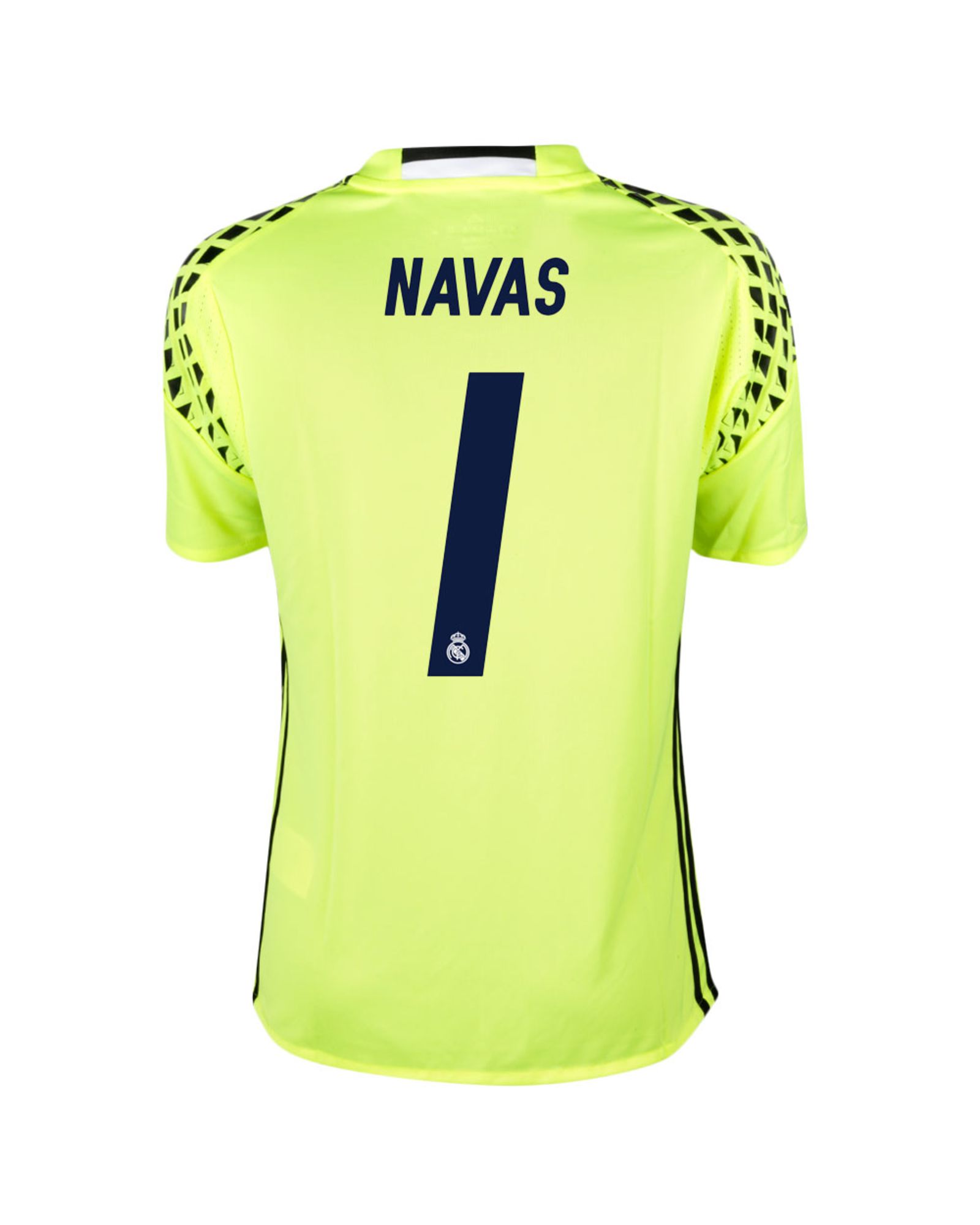 Camiseta 2ª Real Madrid 2016/2017 Navas Portero Junior Amarillo - Fútbol Factory