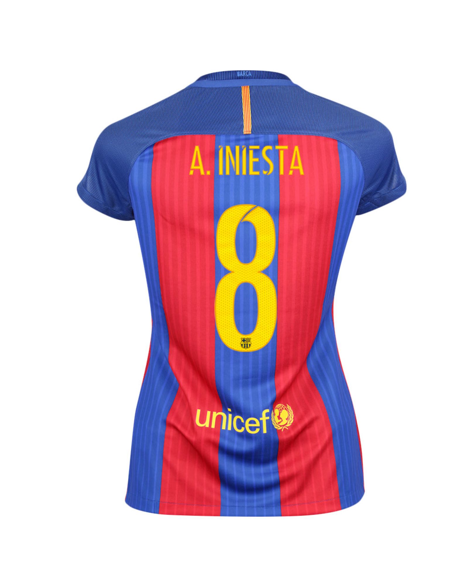 Camiseta 1ª FC Barcelona 2016/2017 Iniesta Stadium Mujer - Fútbol Factory