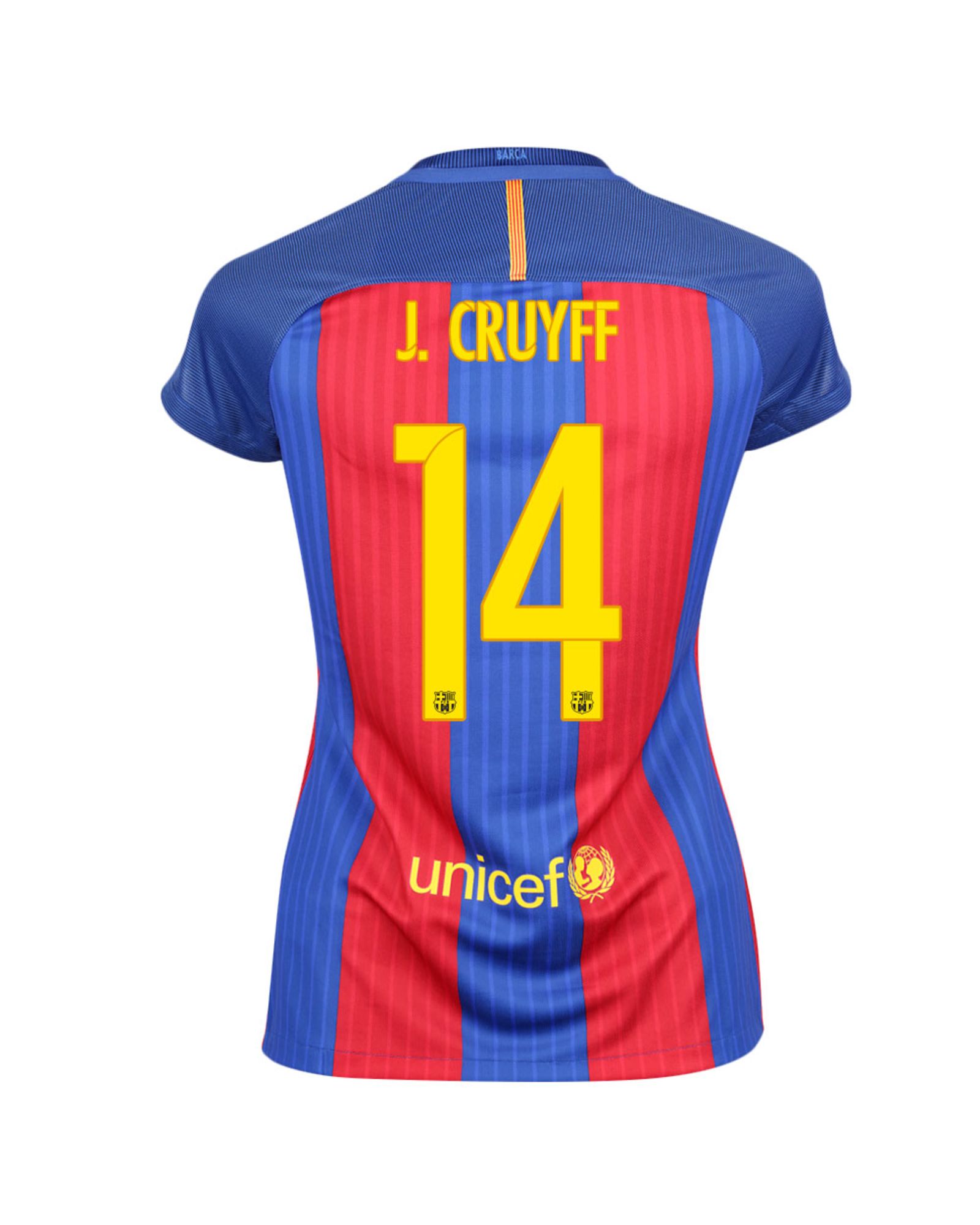 Camiseta 1ª FC Barcelona 2016/2017 Cruyff Stadium Mujer - Fútbol Factory