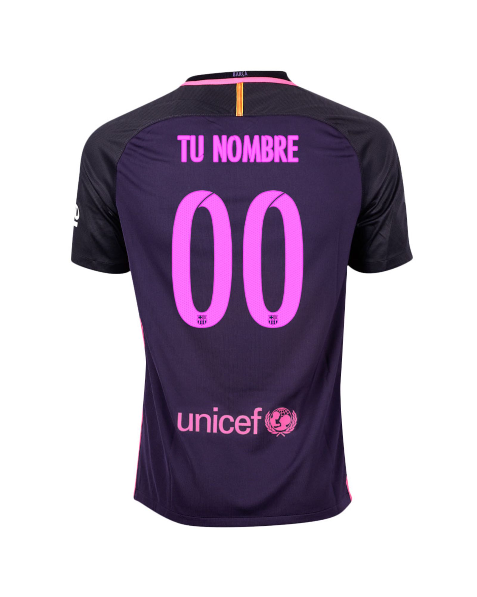 Camiseta 2ª FC Barcelona 2016/2017 Personalizada Stadium - Fútbol Factory