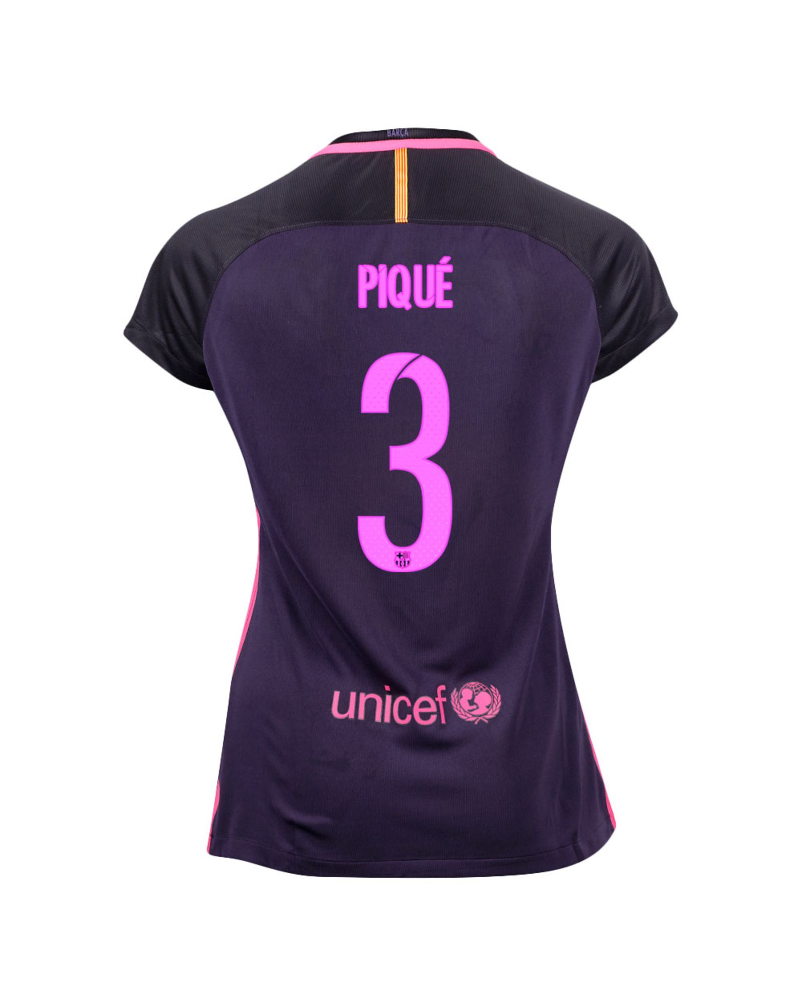 Camiseta 2ª FC Barcelona 2016/2017 Piqué Stadium Mujer - Fútbol Factory