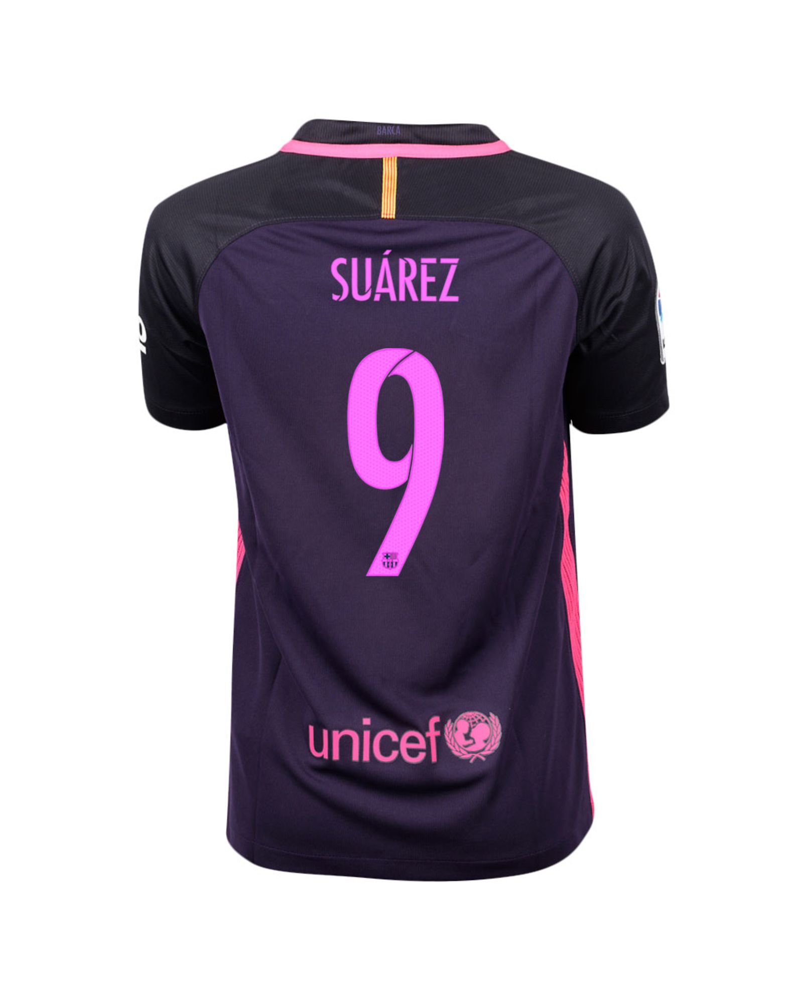 Camiseta 2ª FC Barcelona 2016/2017 Suárez Stadium Junior - Fútbol Factory