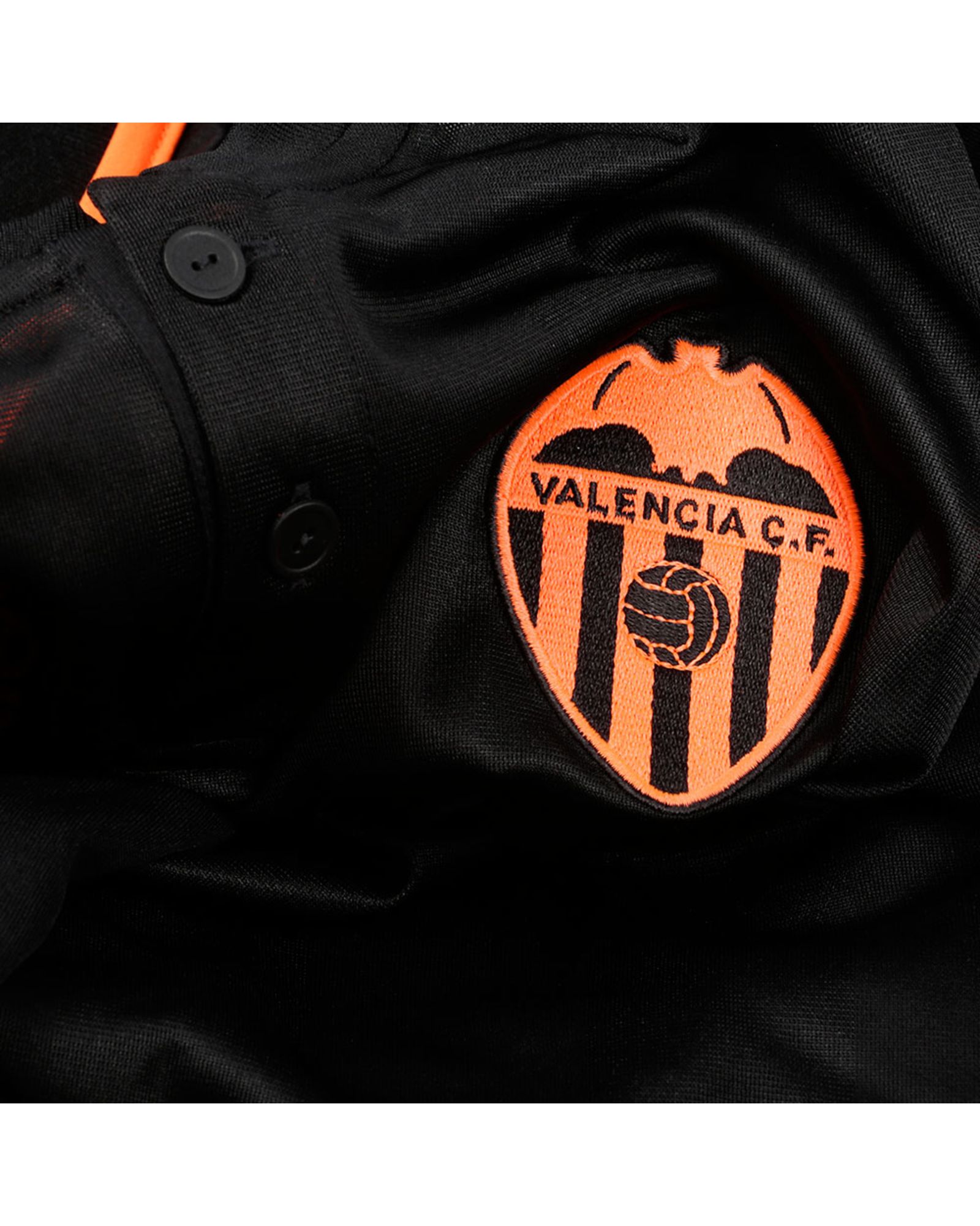 Camiseta 2ª Valencia CF 2016/2017 Negro - Fútbol Factory