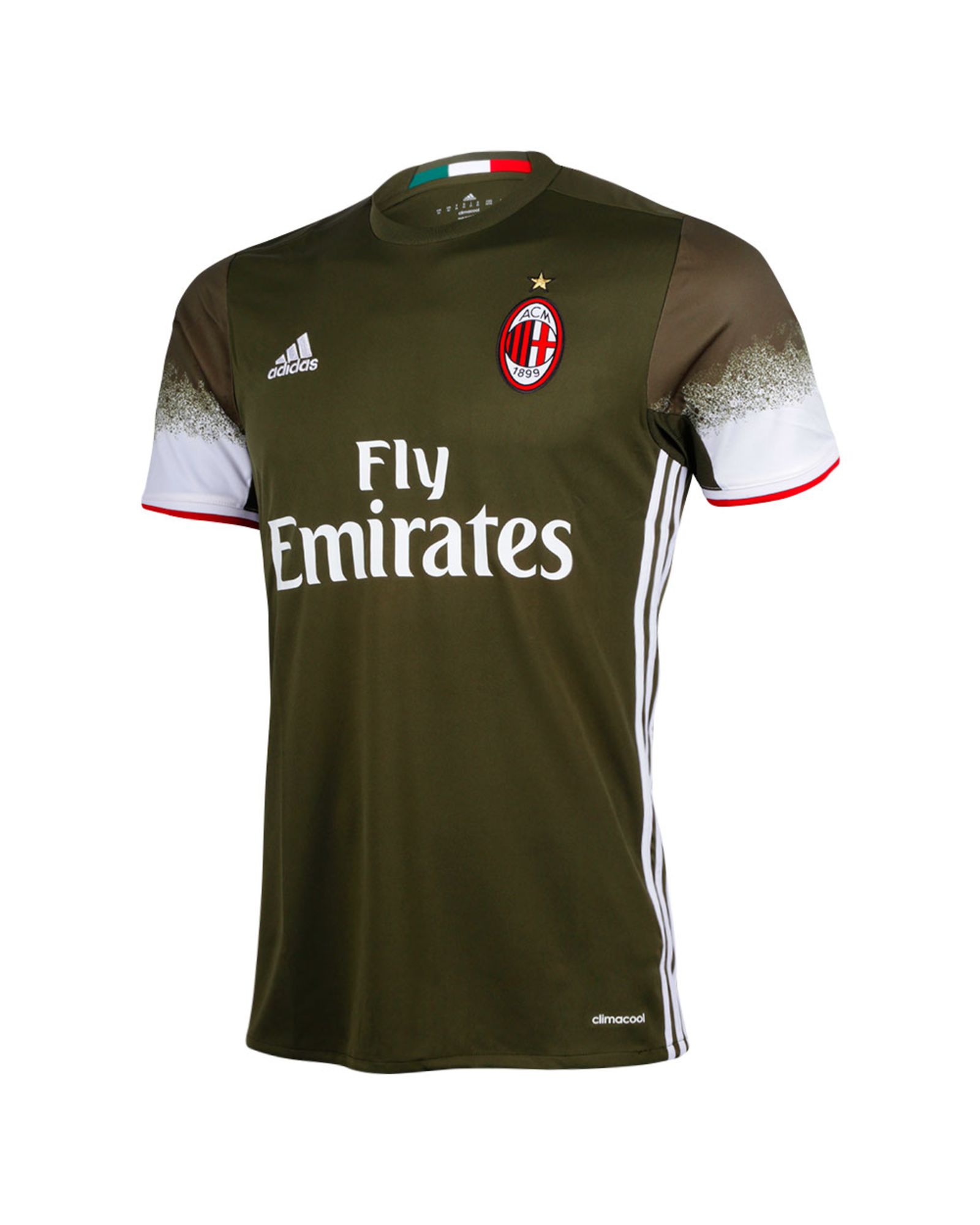 Camiseta 3ª AC Milan 2016/2017 Verde - Fútbol Factory