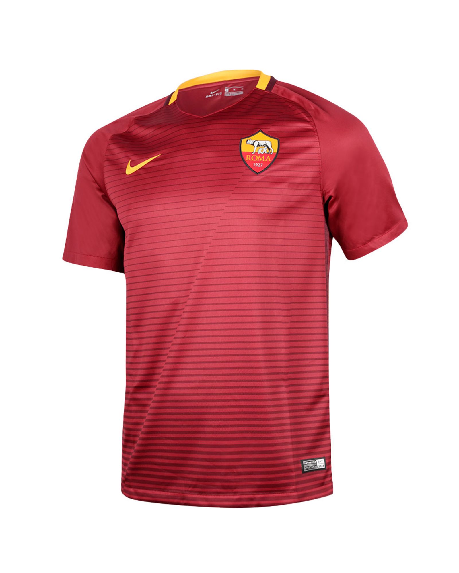 Camiseta 1ª AS Roma 2016/2017 Rojo - Fútbol Factory