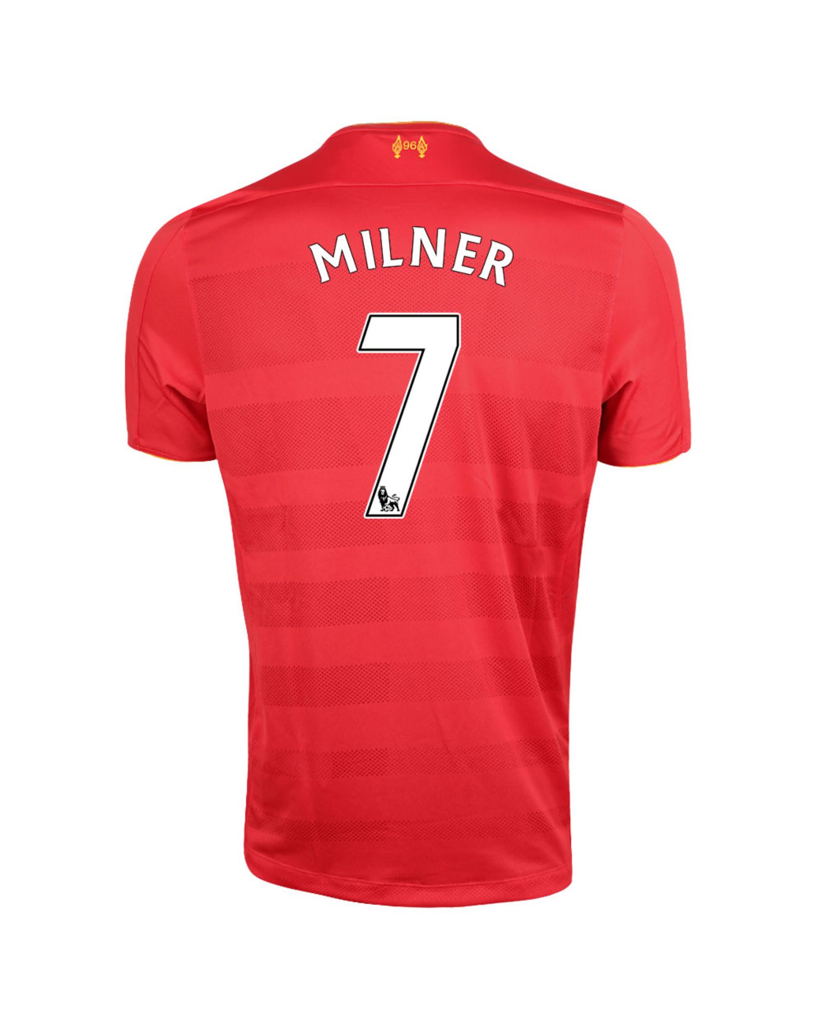 Camiseta 1ª Liverpool FC 2016/2017 Milner Rojo - Fútbol Factory