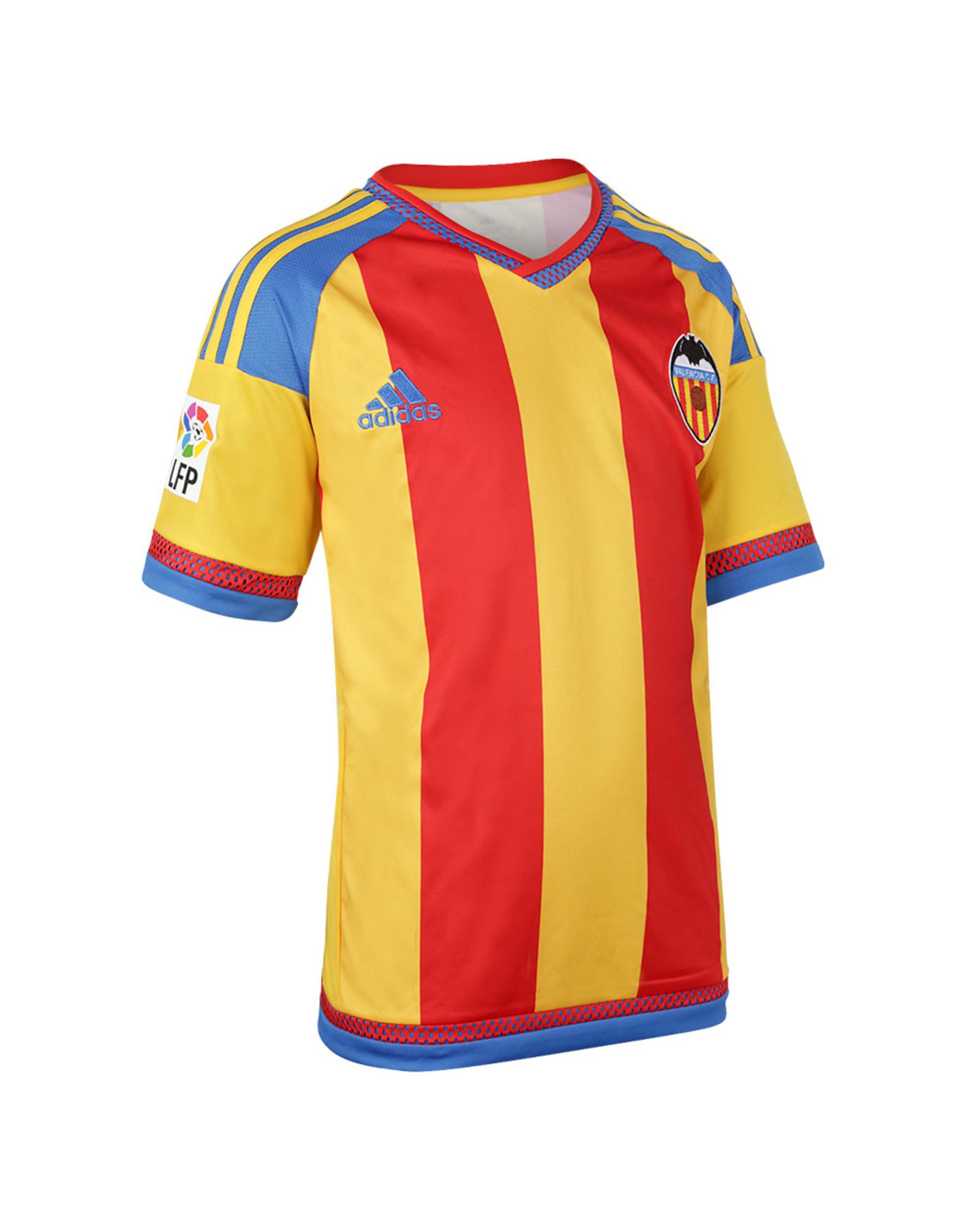 Camiseta 2ª Valencia 2015/2016 Junior Rojo Amarillo - Fútbol Factory