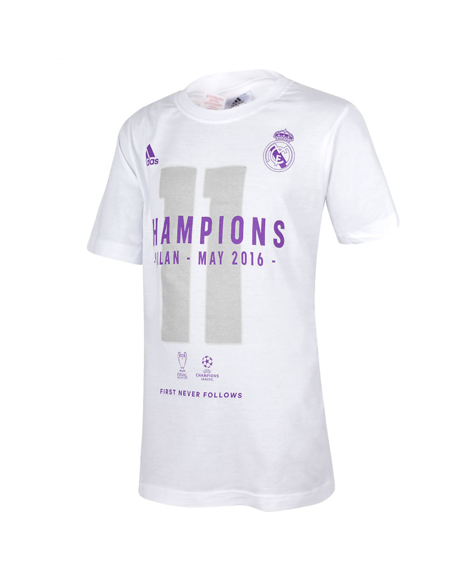 Camiseta Real Madrid Ganador UCL 2015/2016 Conmemorativa Junior Blanco - Fútbol Factory