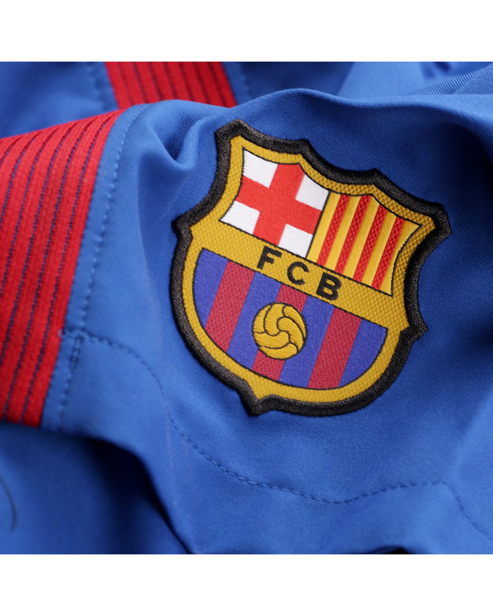 Pantalón 1ª FC Barcelona 2016/2017 Junior Azul - Fútbol Factory