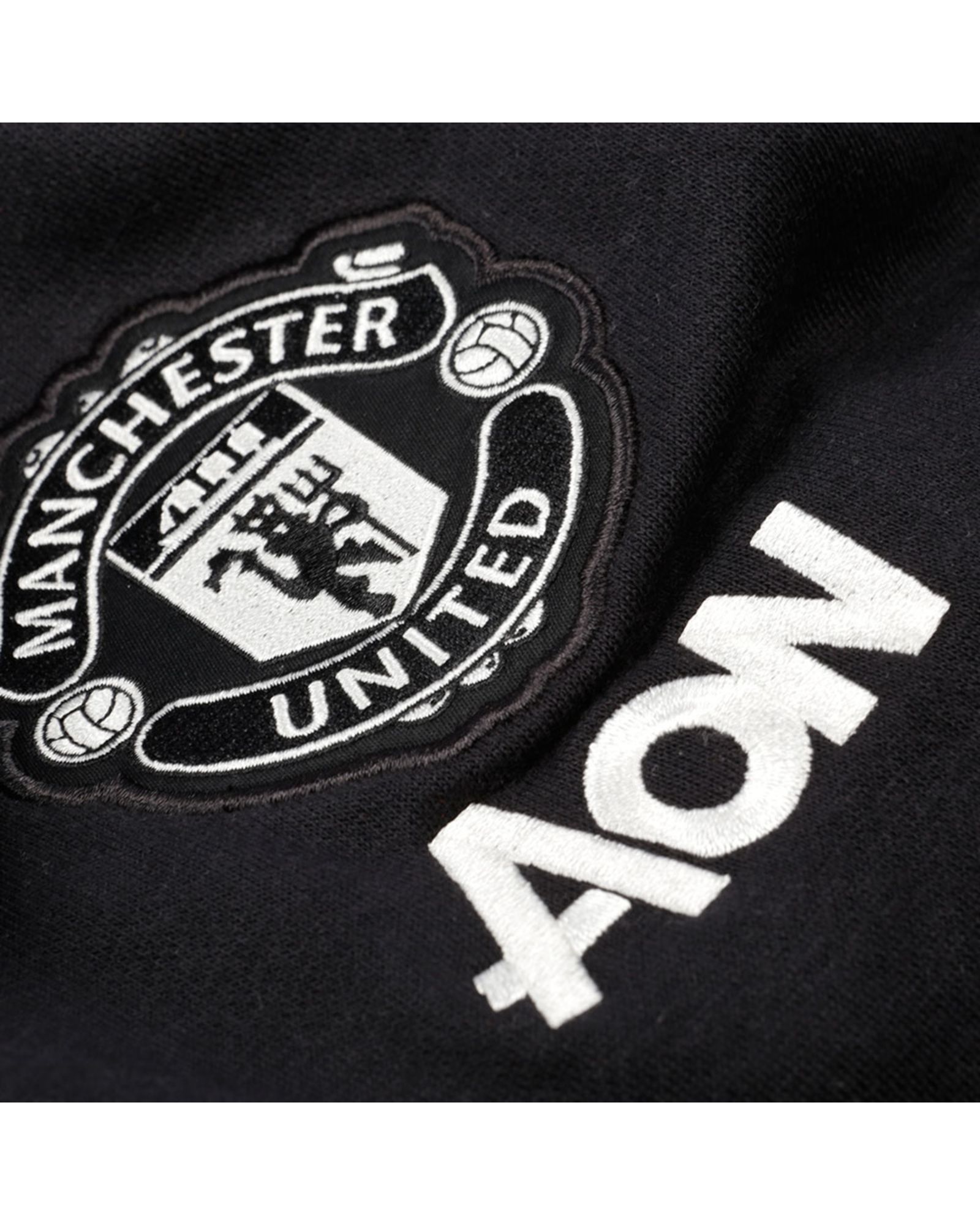 Sudadera de Paseo Manchester United 2016/2017 Negro - Fútbol Factory