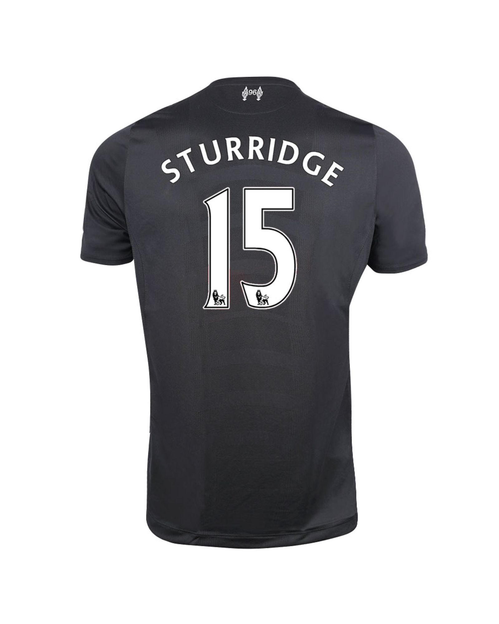 Camiseta 2ª Liverpool FC 2016/2017 Sturridge Negro - Fútbol Factory