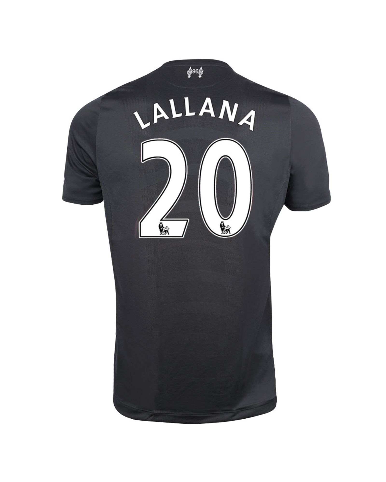 Camiseta 2ª Liverpool FC 2016/2017 Lallana Negro - Fútbol Factory