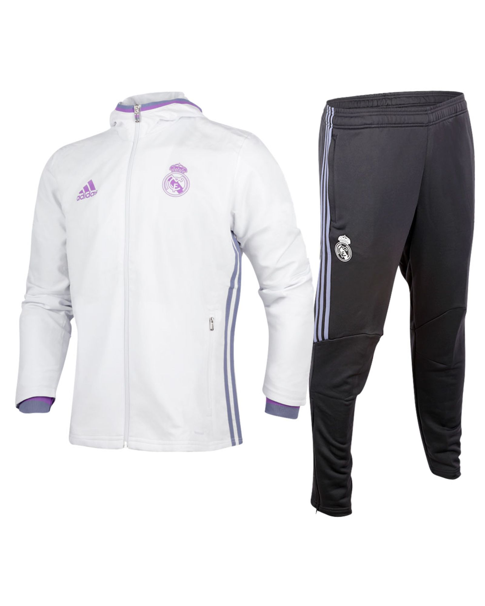 Chándal Pre-Match Real Madrid 2016/2017 Blanco - Fútbol Factory