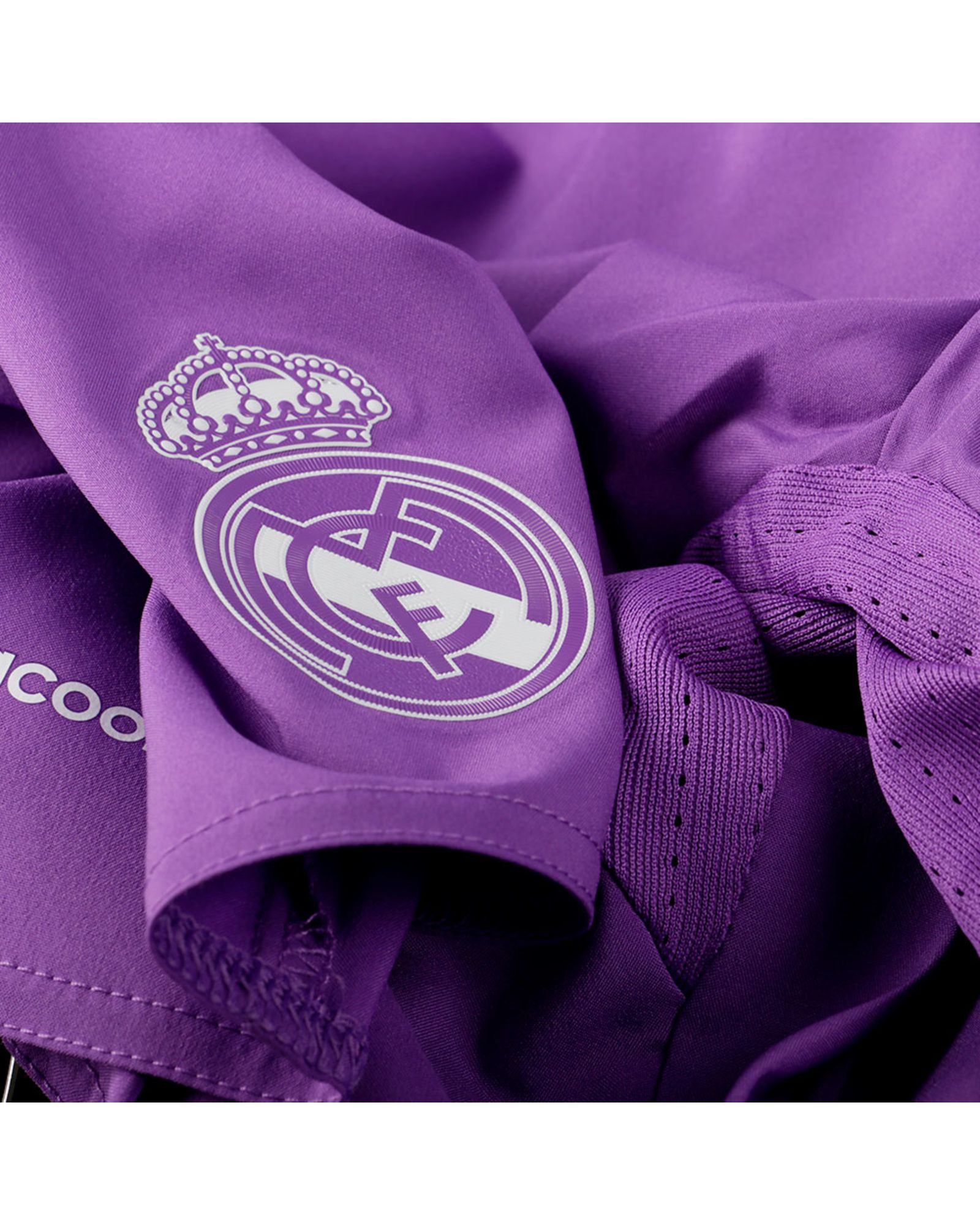 Pantalón 2ª Real Madrid 2016/2017 Morado - Fútbol Factory