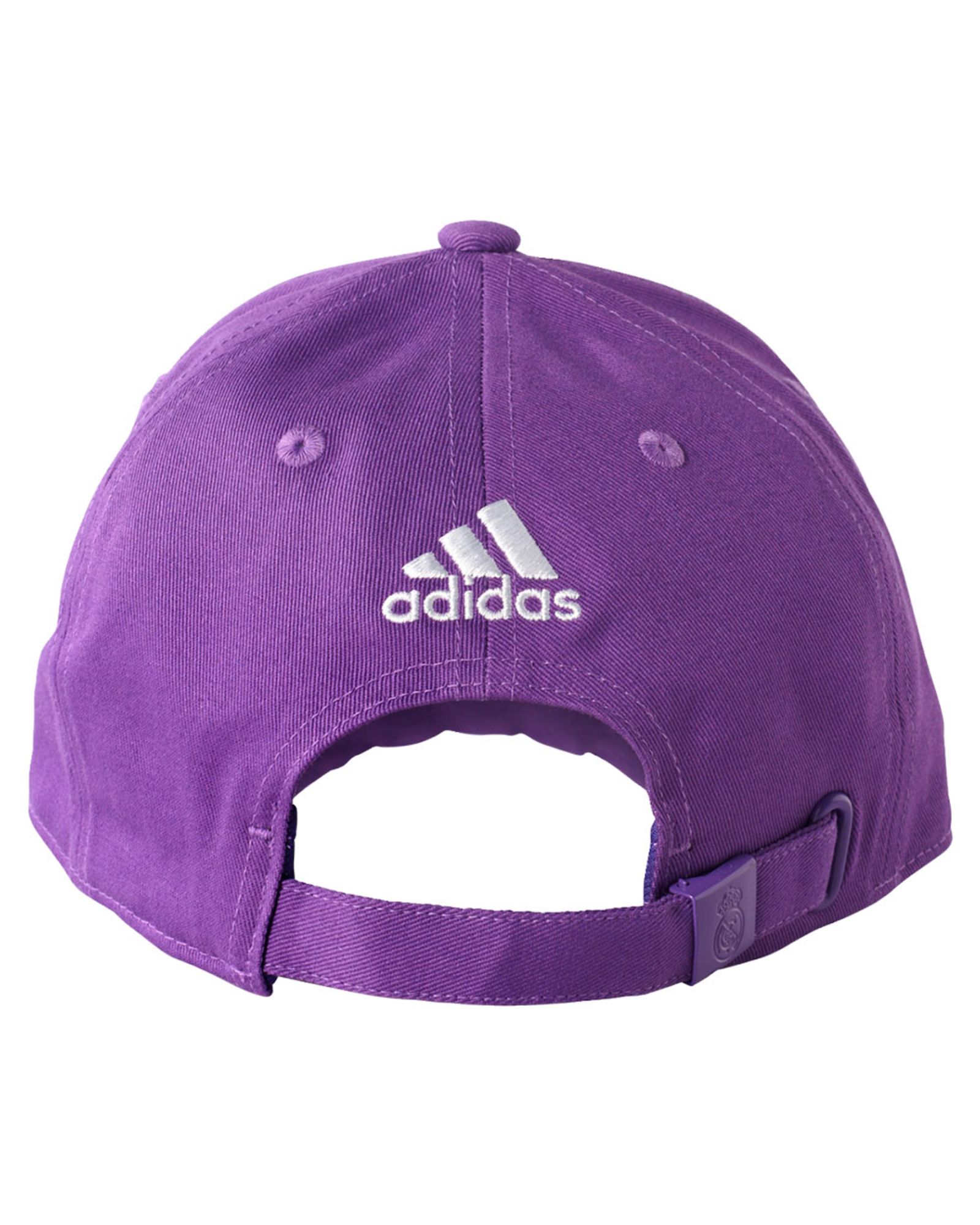 Gorra Real Madrid 2016/2017 Tres Bandas Junior Morado Blanco - Fútbol Factory