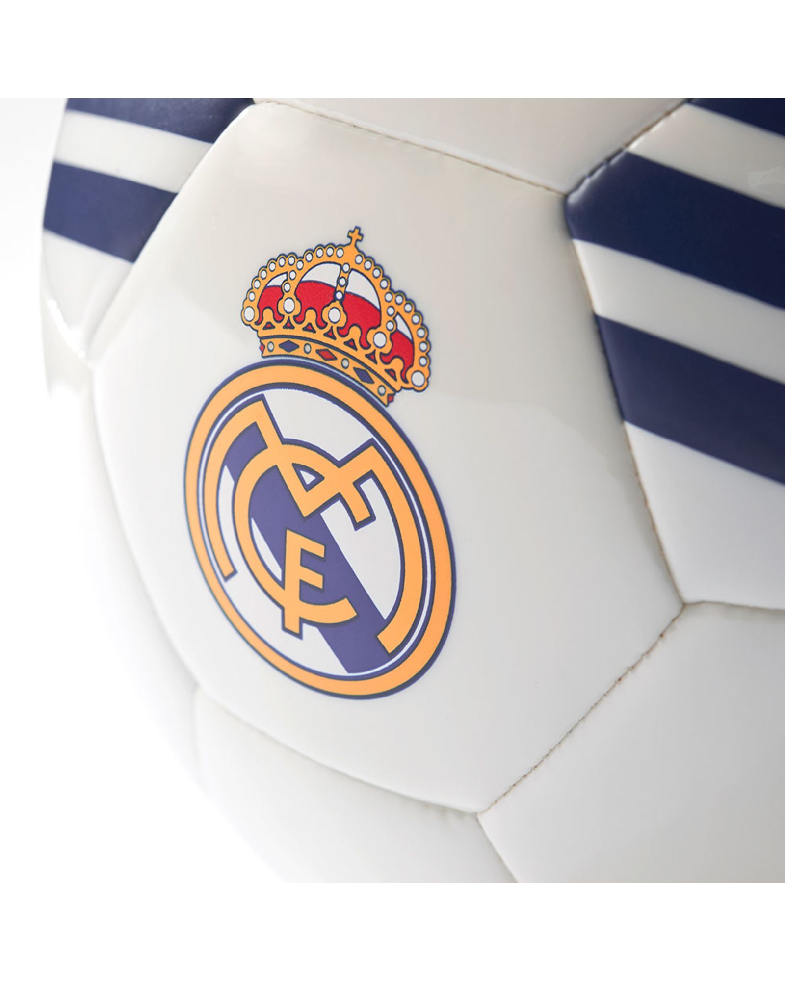 Balón de Fútbol 11 Real Madrid 2016/2017 Blanco Azul - Fútbol Factory