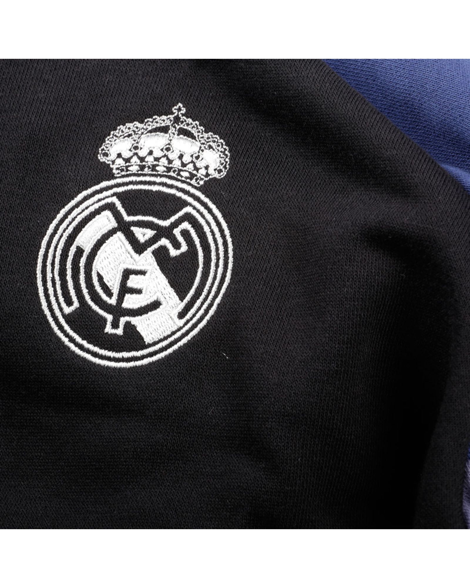 Sudadera de Training Real Madrid 2016/2017 Negro - Fútbol Factory