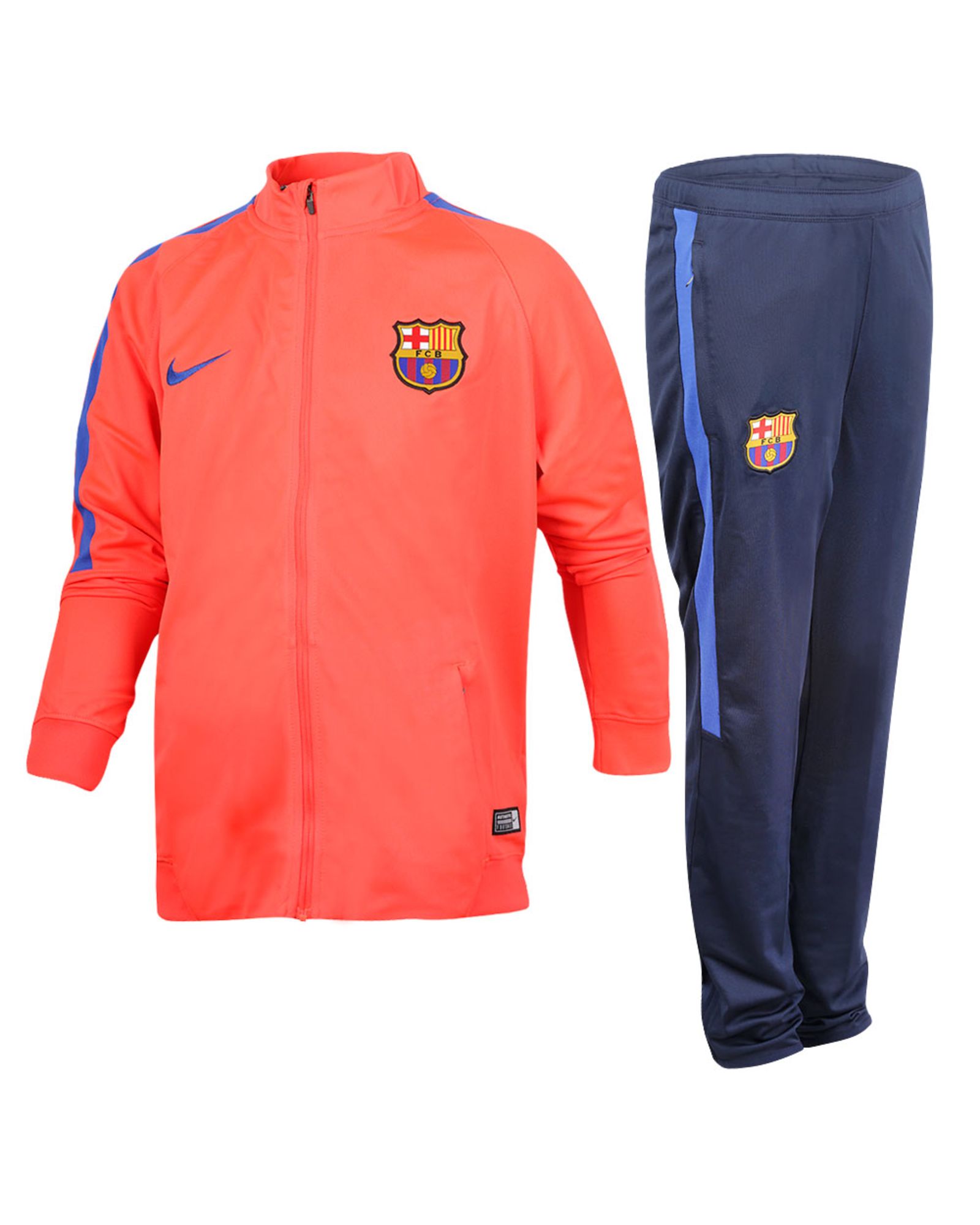 Chándal de Training FC Barcelona 2016/2017 Junior Naranja - Fútbol Factory