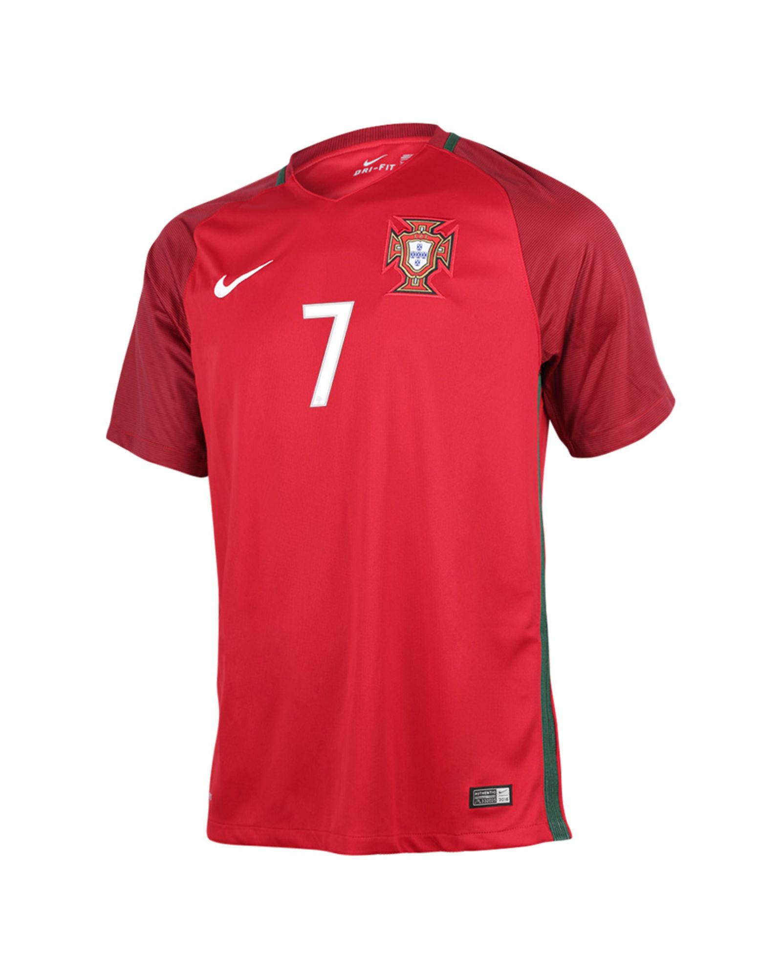 Camiseta 1ª Portugal Eurocopa 2016 Ronaldo Rojo - Fútbol Factory