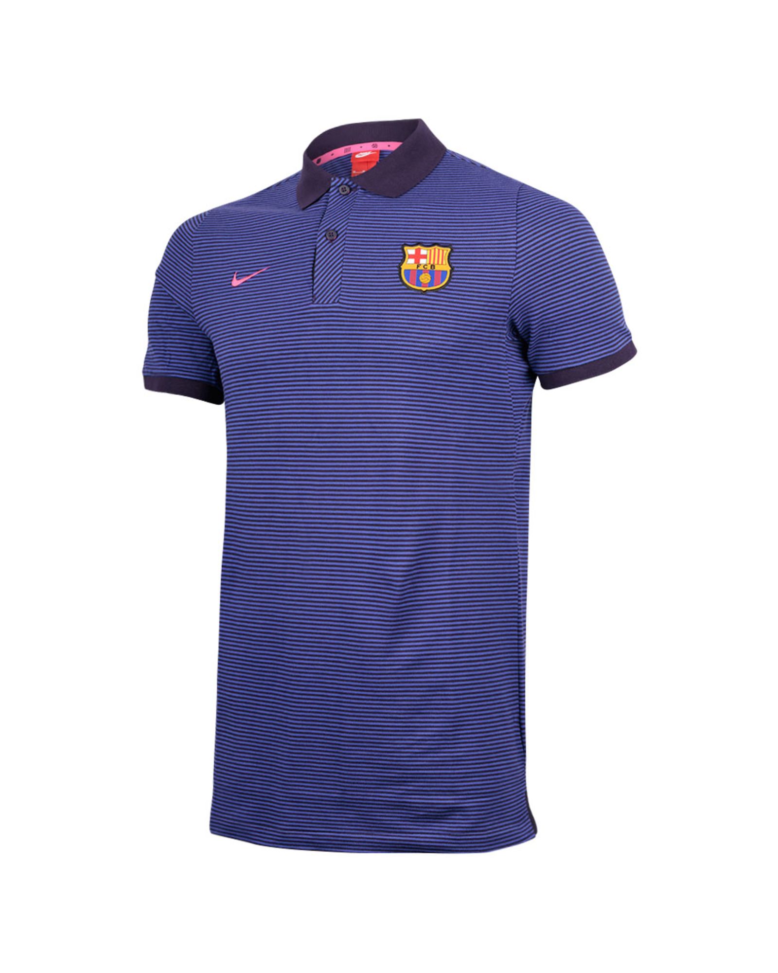 Polo FC Barcelona 2016/2017 Morado - Fútbol Factory